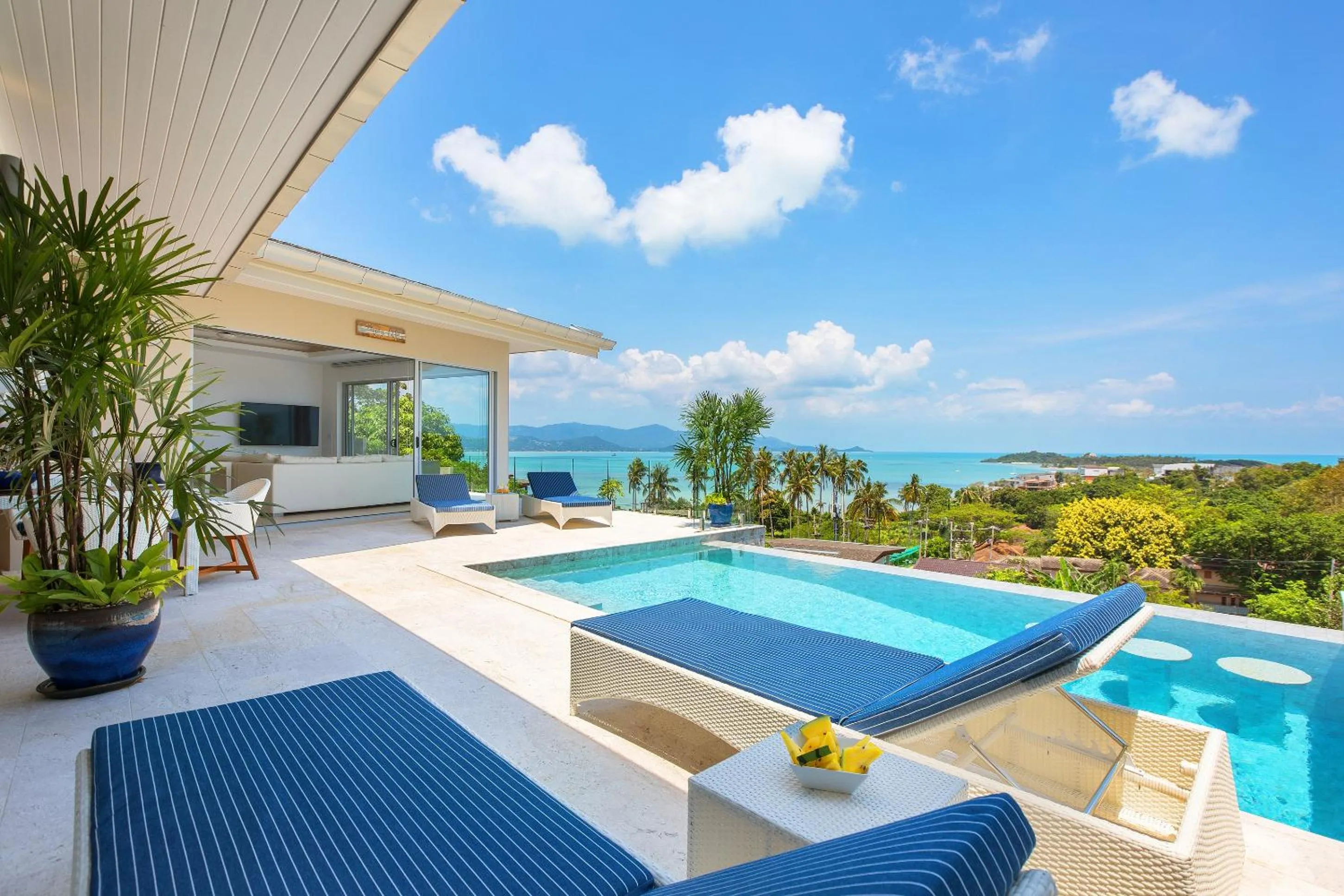 Mountain view in Samui Bayside Luxury Villas