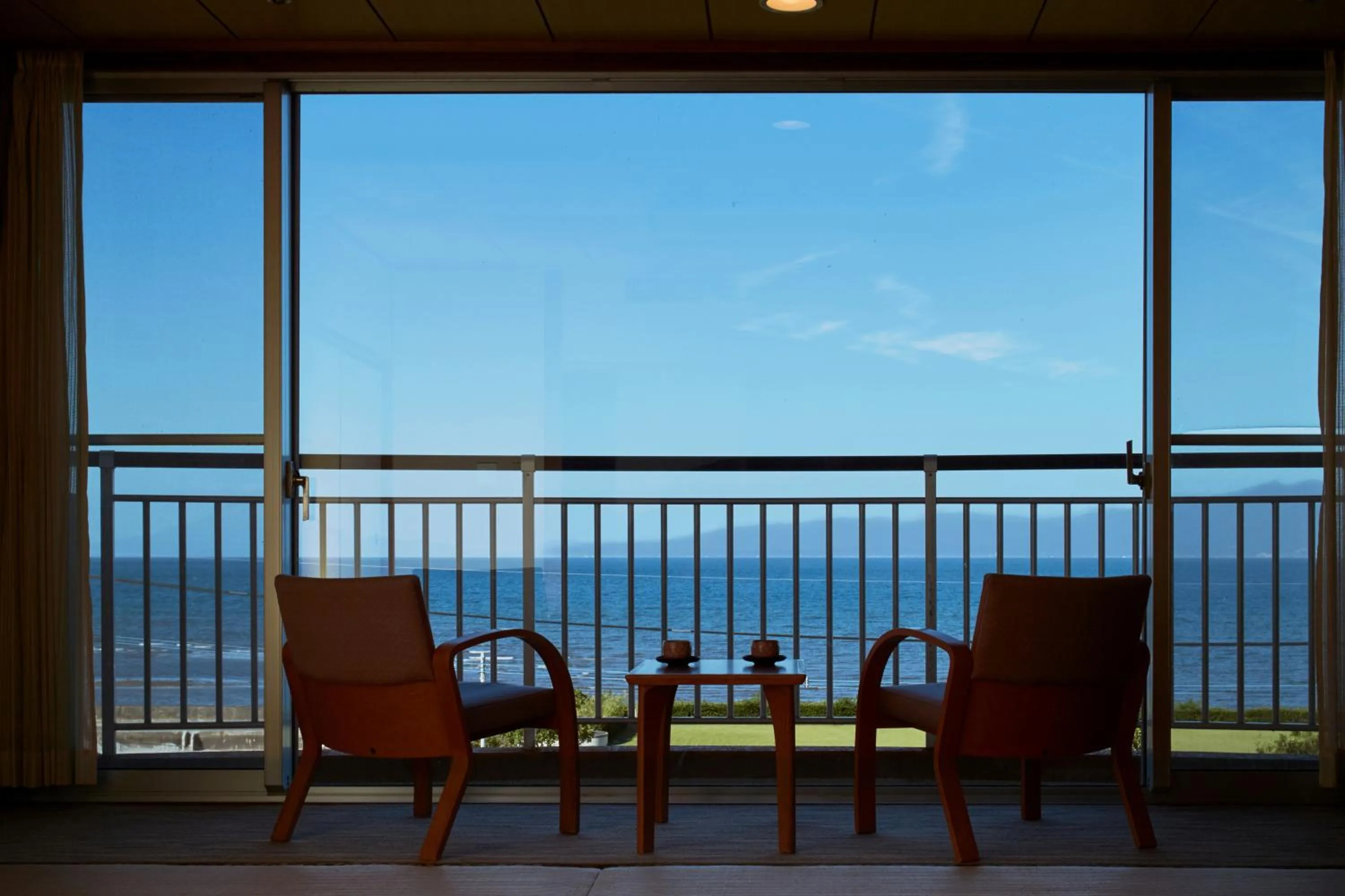 Sea view in Koran no Yu Kinkouro