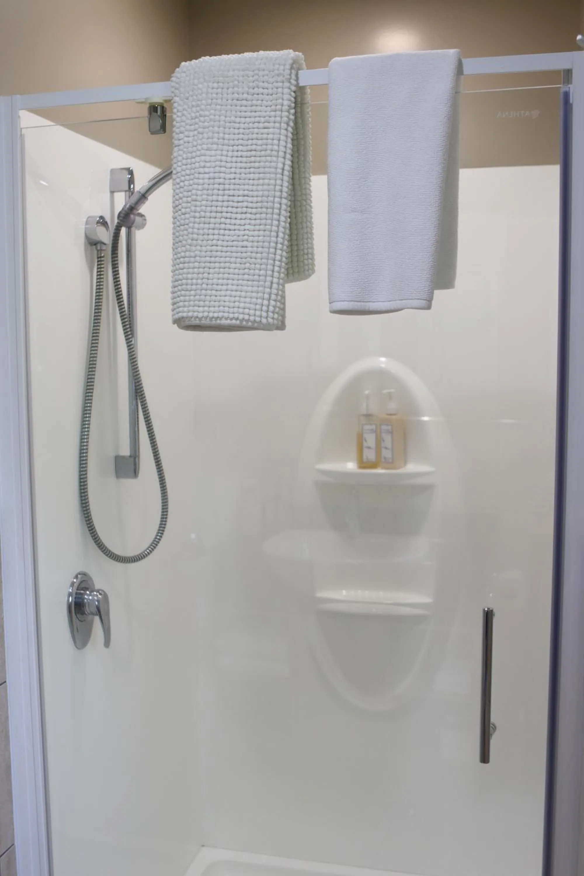 Shower in Blue Ridge Studios and Bed & Breakfast