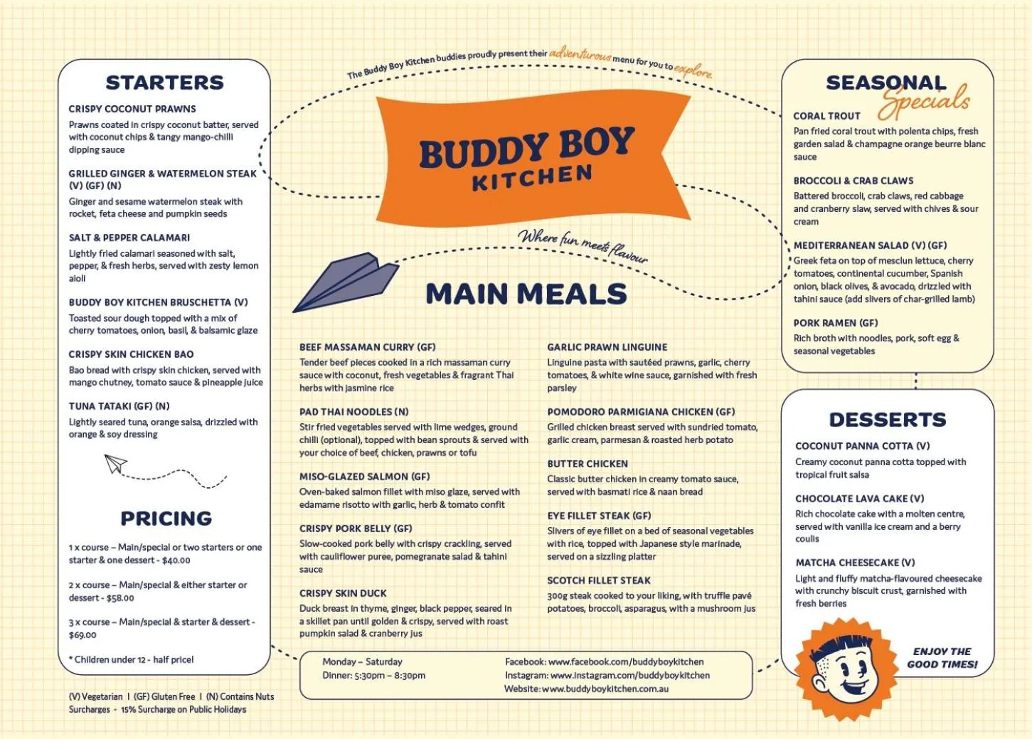 Restaurant/places to eat in The Stirling Motel