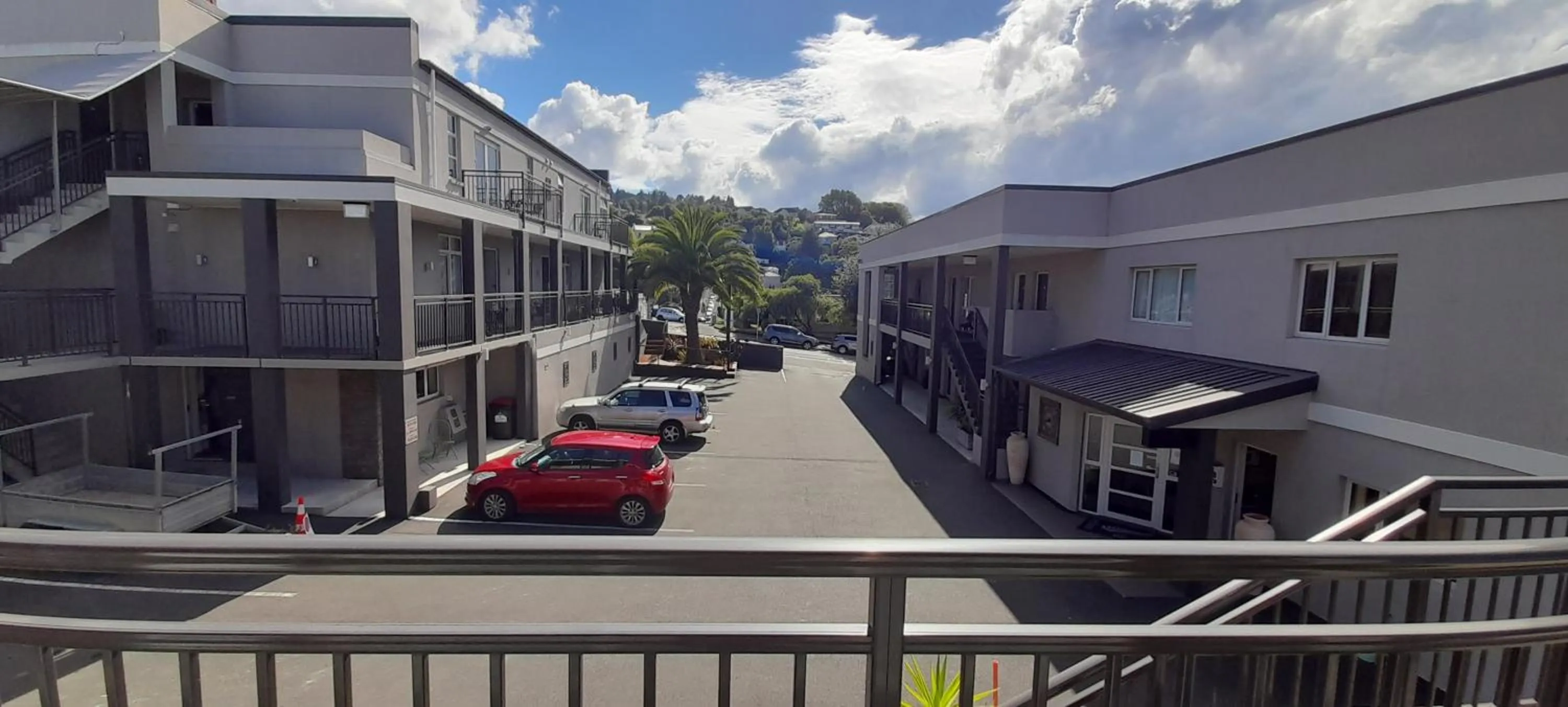 Balcony/Terrace in Dunedin Palms Motel