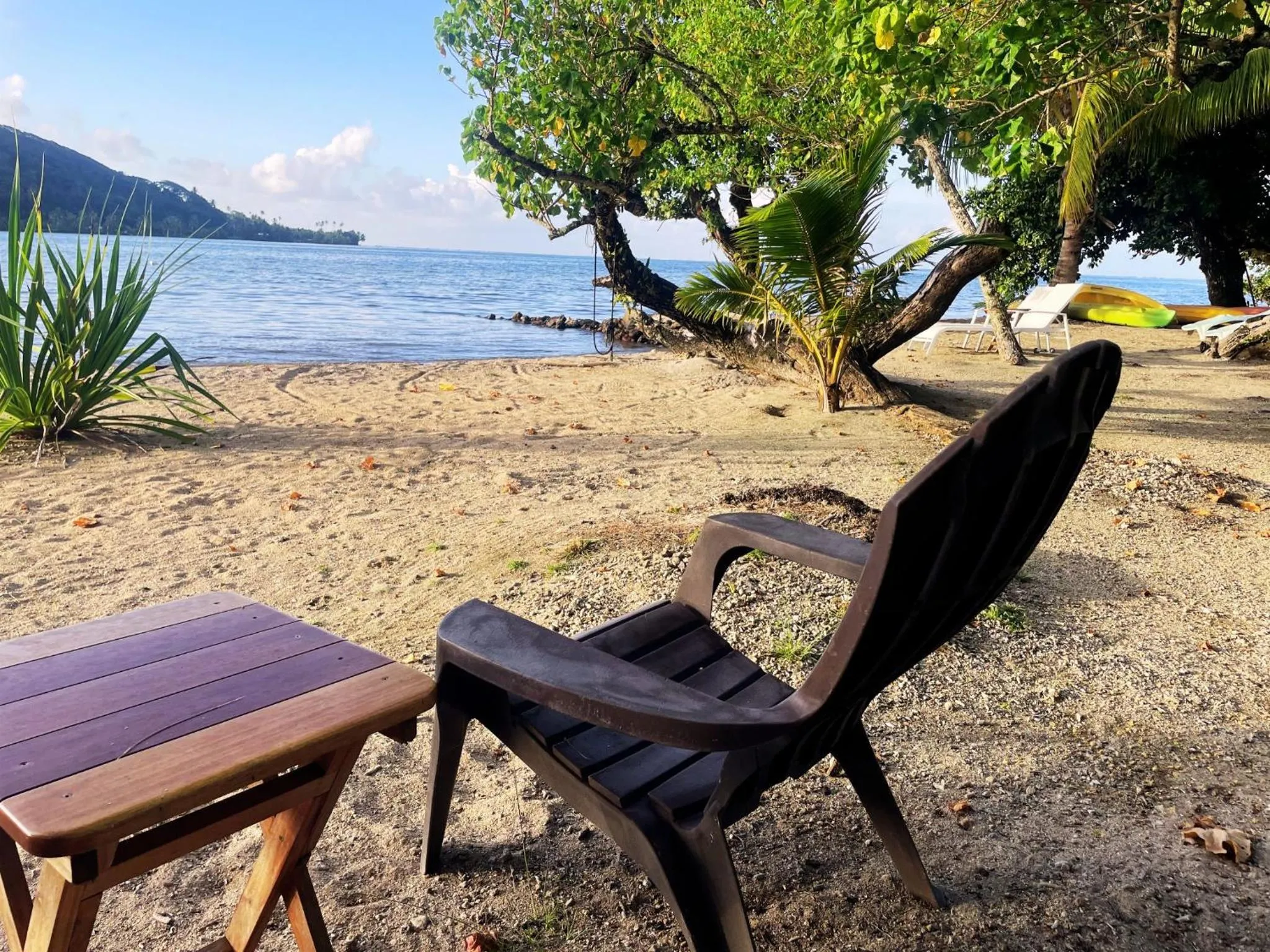 Beach in Fare Oviri Lodge