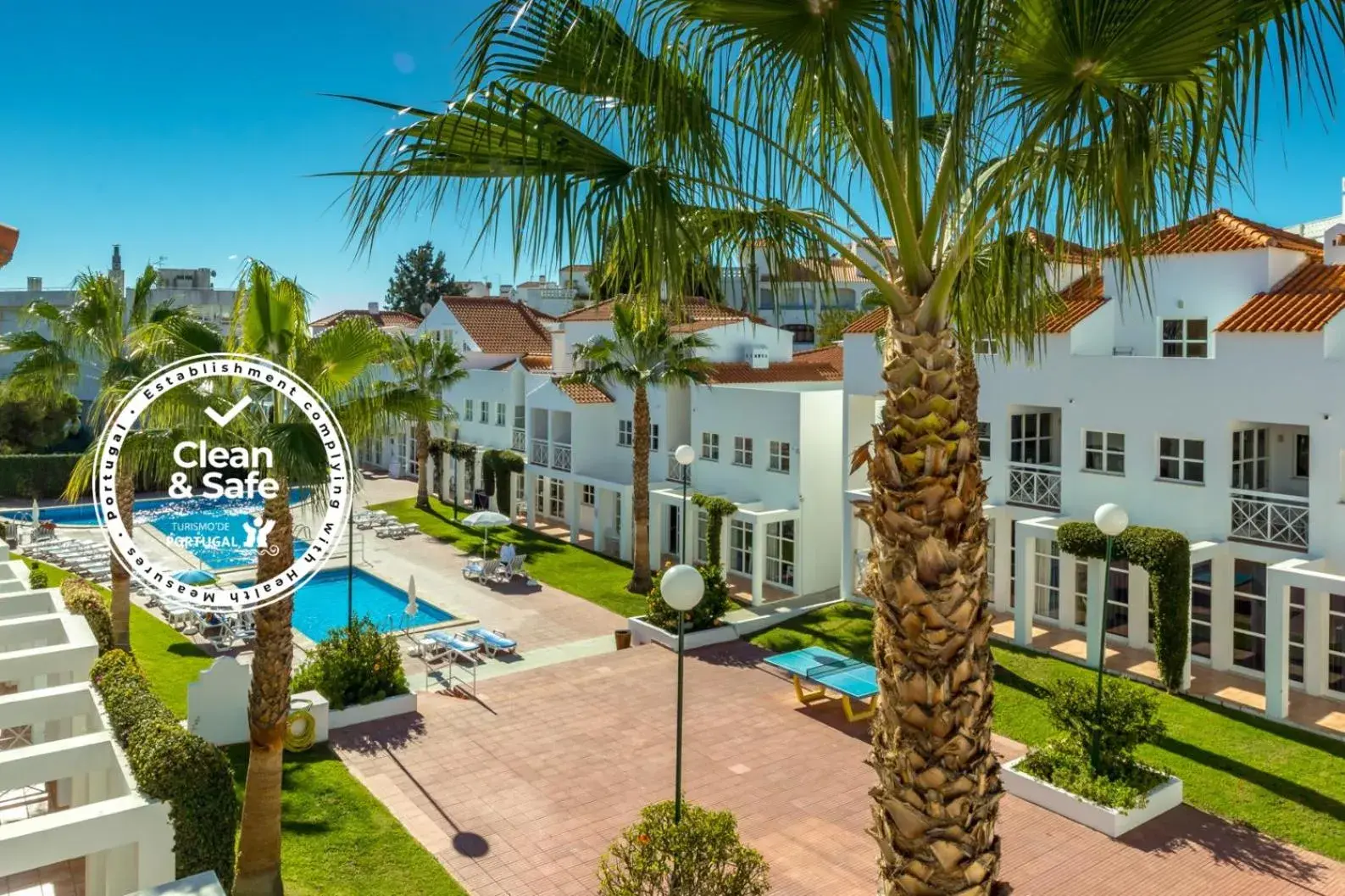 Pool view in Club Ouratlantico Pool view in Club Ouratlantico