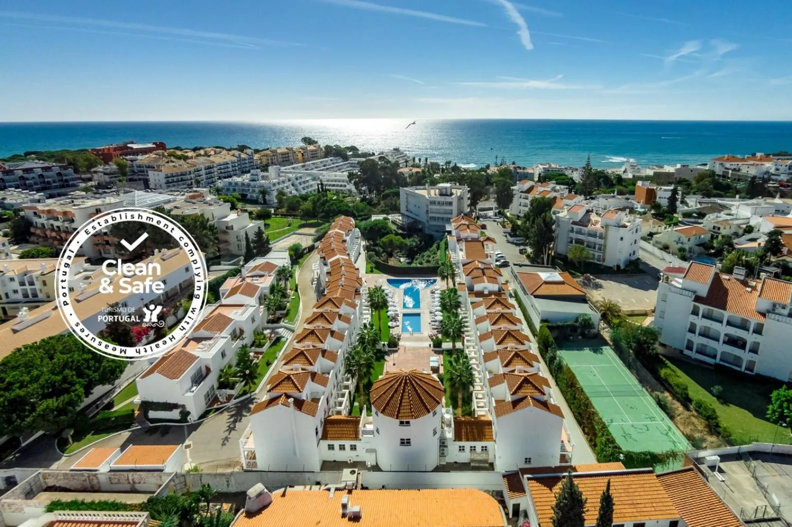 Bird's eye view in Club Ouratlantico