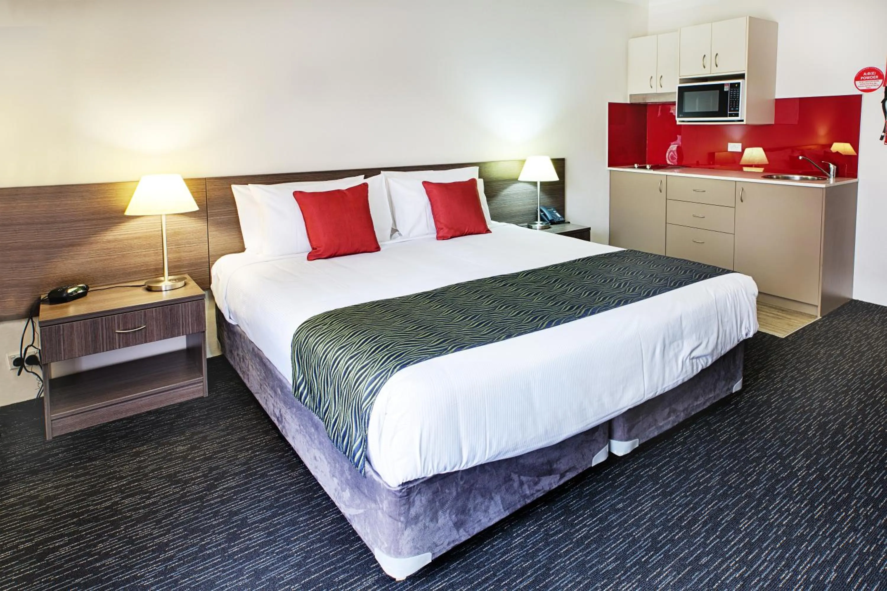 Bed in Hunts Hotel Liverpool