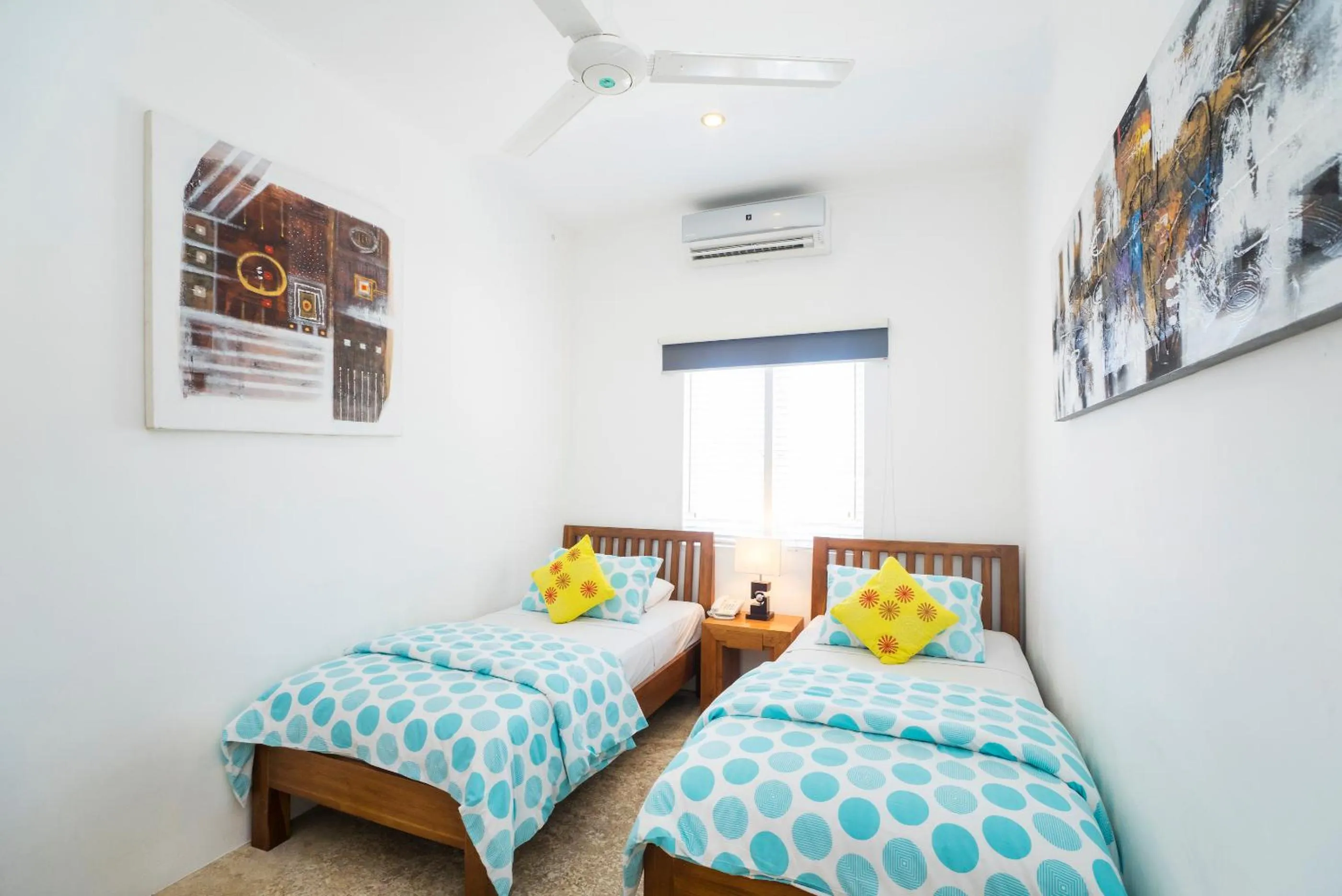 Bedroom, Bed in Beach Melati Apartments