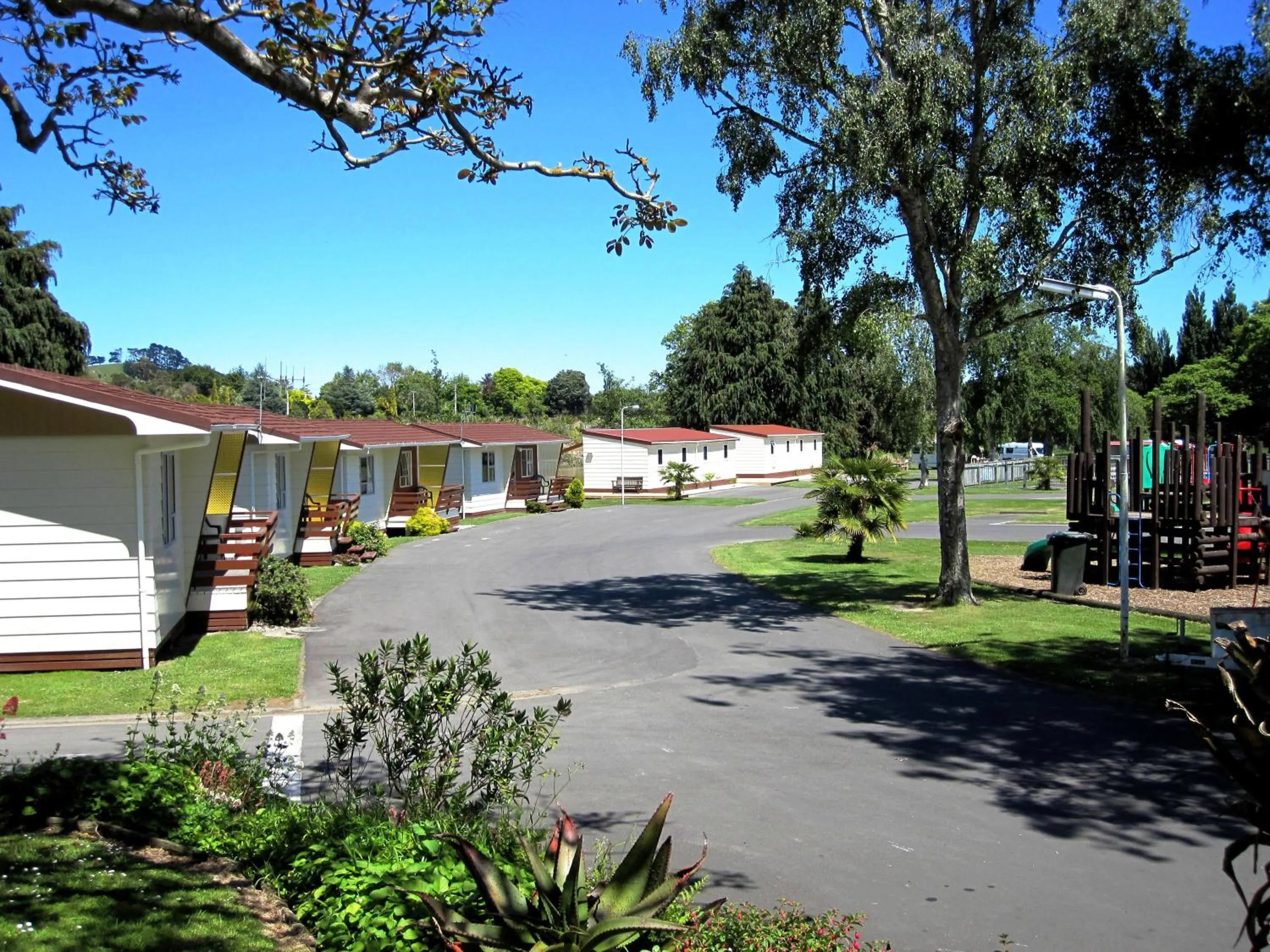 Facade/entrance in Whanganui River Top 10 Holiday Park