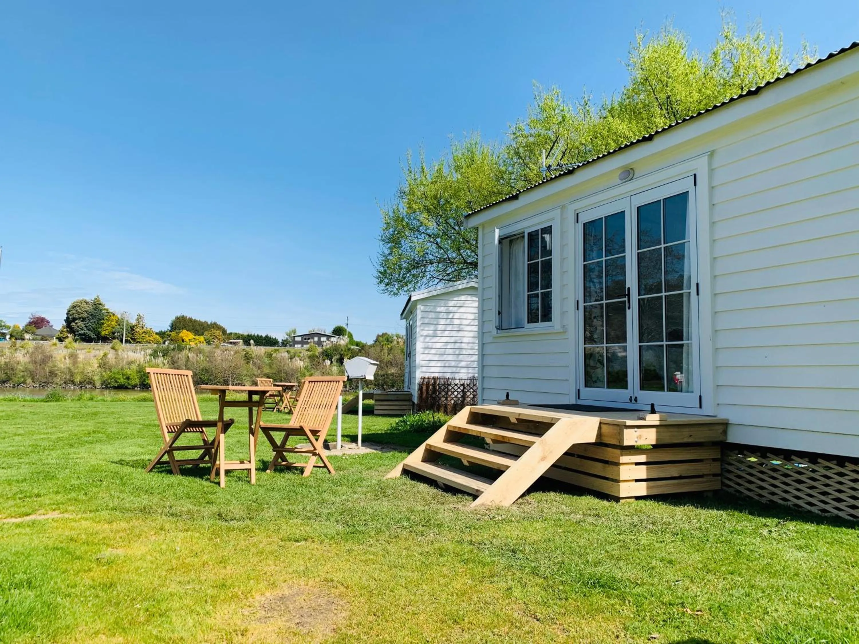 Garden in Whanganui River Top 10 Holiday Park