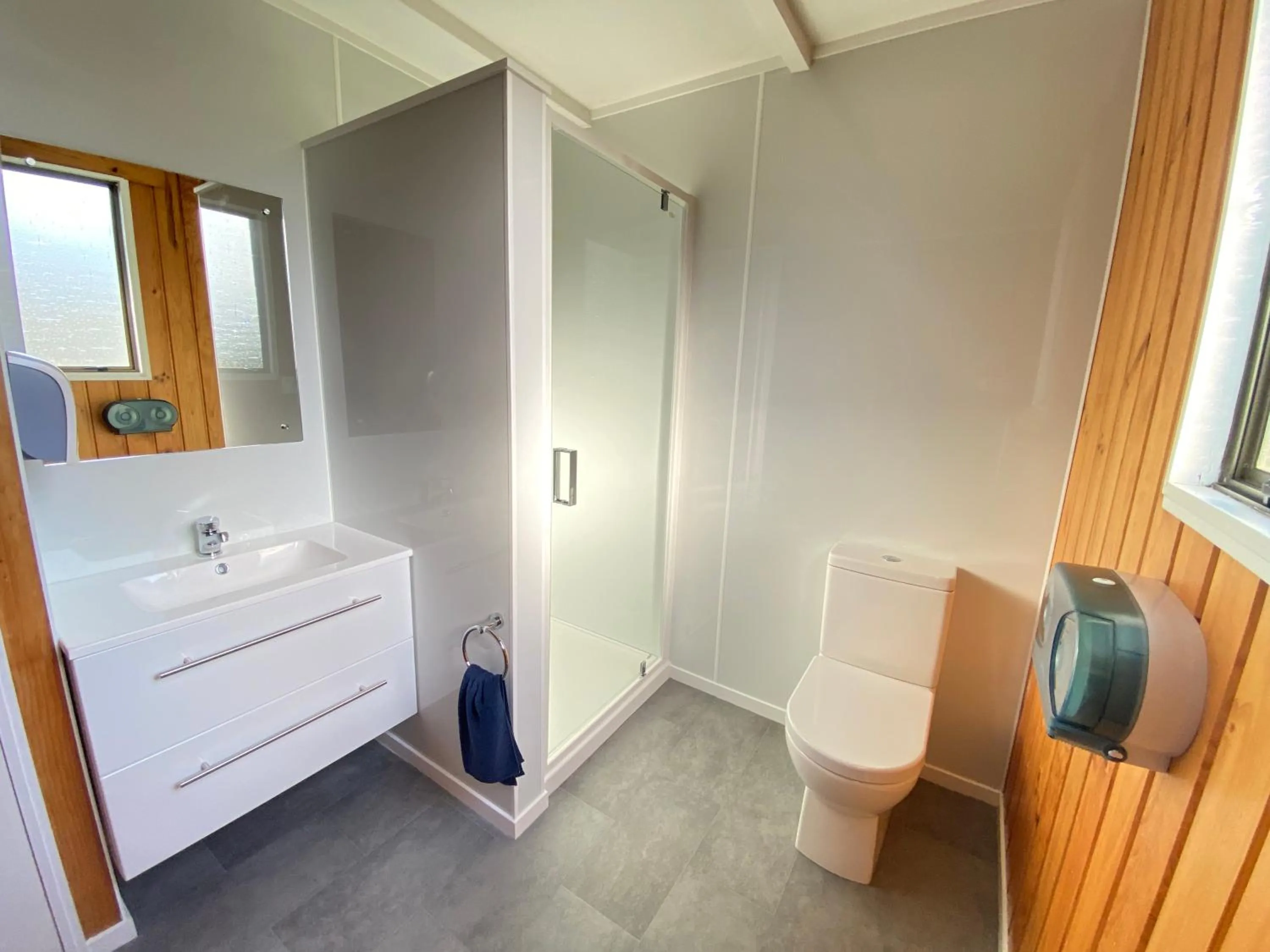 Bathroom in Whanganui River Top 10 Holiday Park