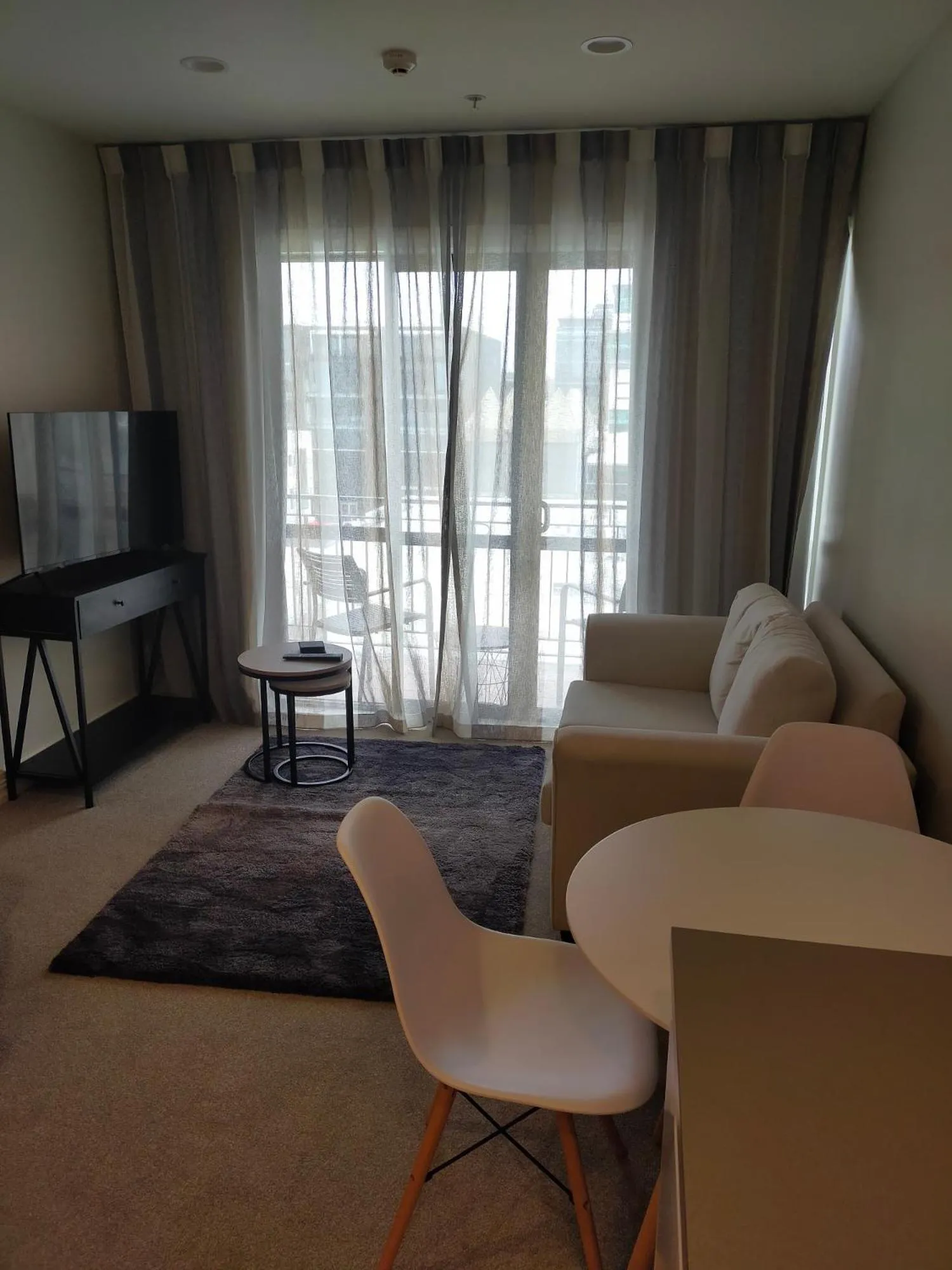 Living room in West Fitzroy Apartments