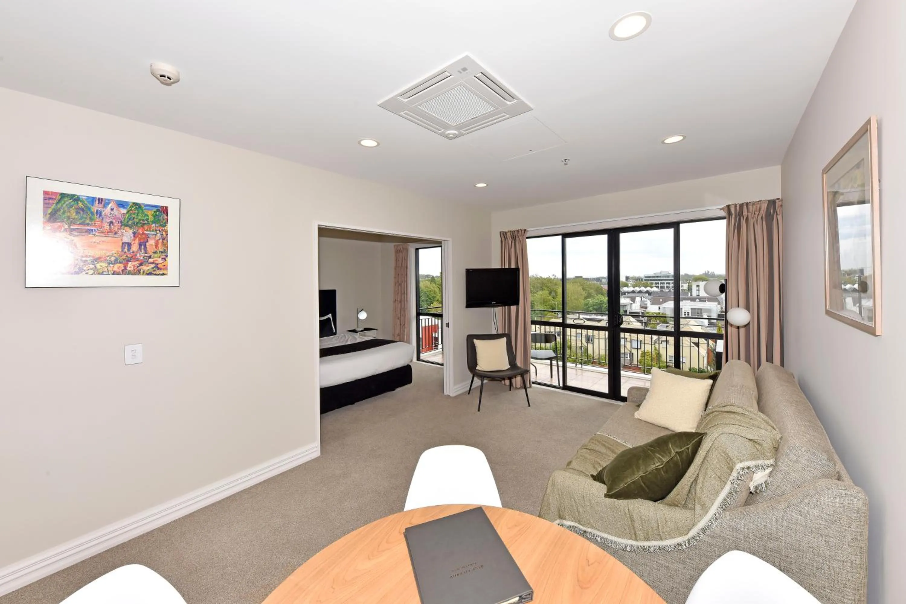 Living room in West Fitzroy Apartments