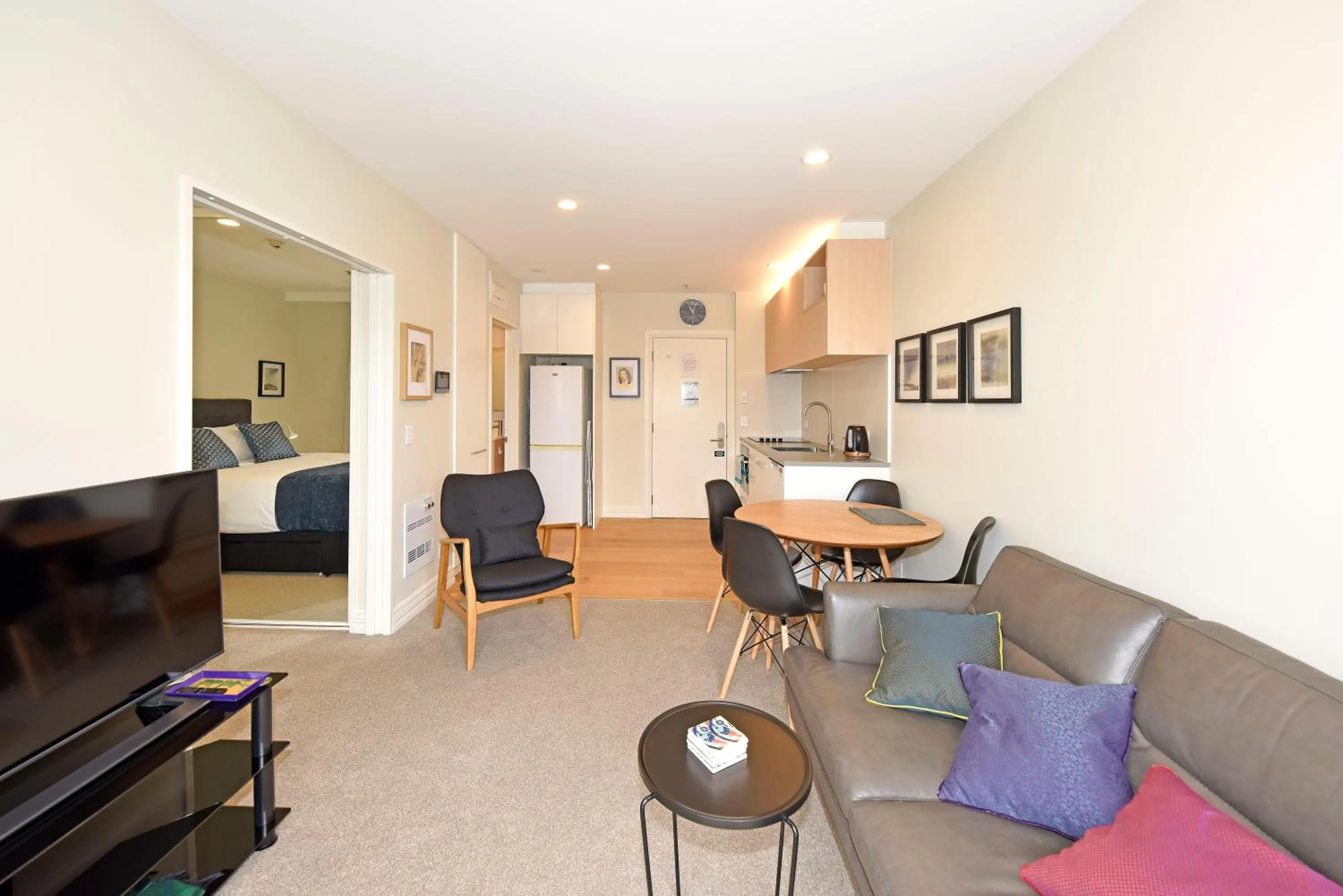 Seating area in West Fitzroy Apartments
