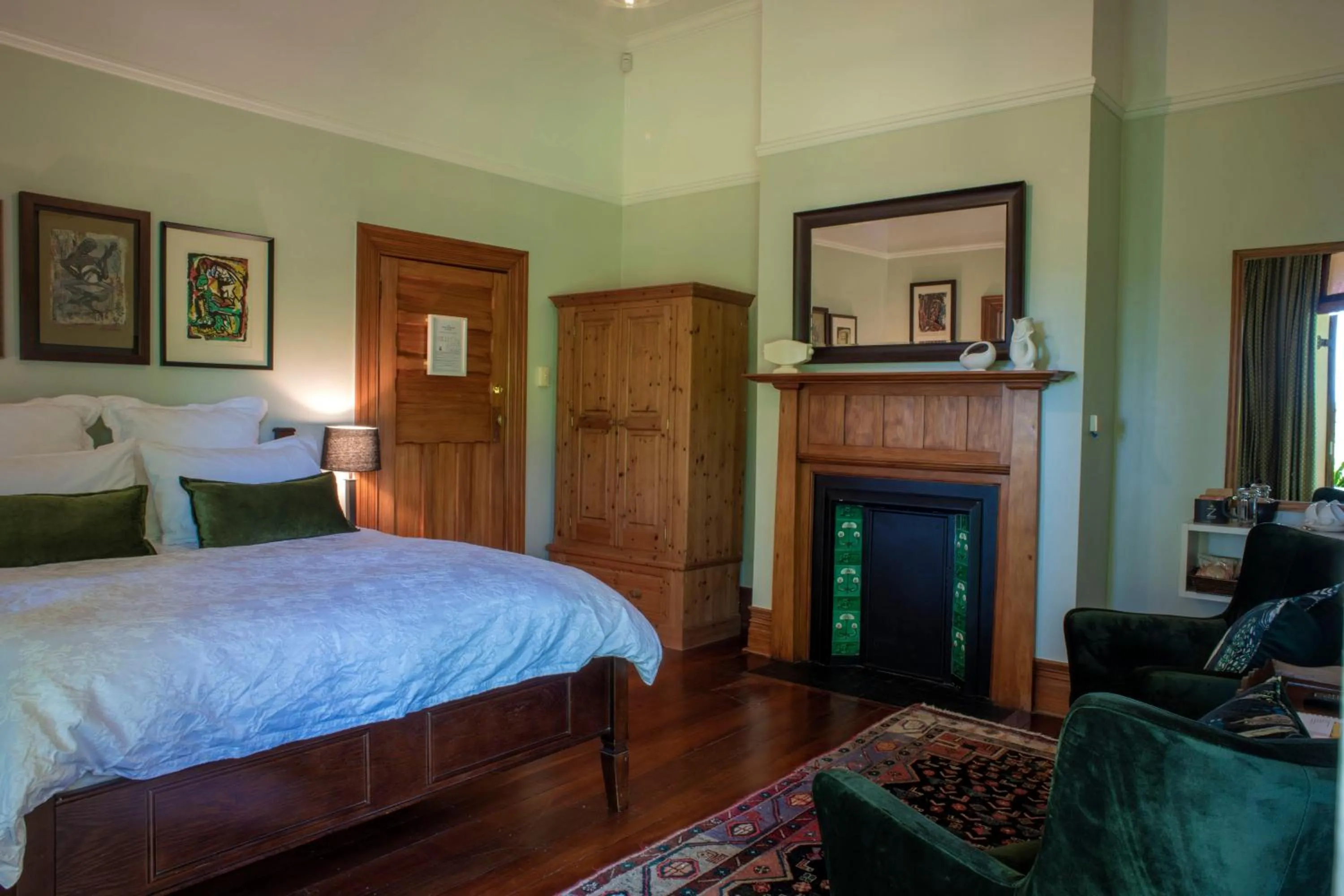 Bed in Hawthorne House