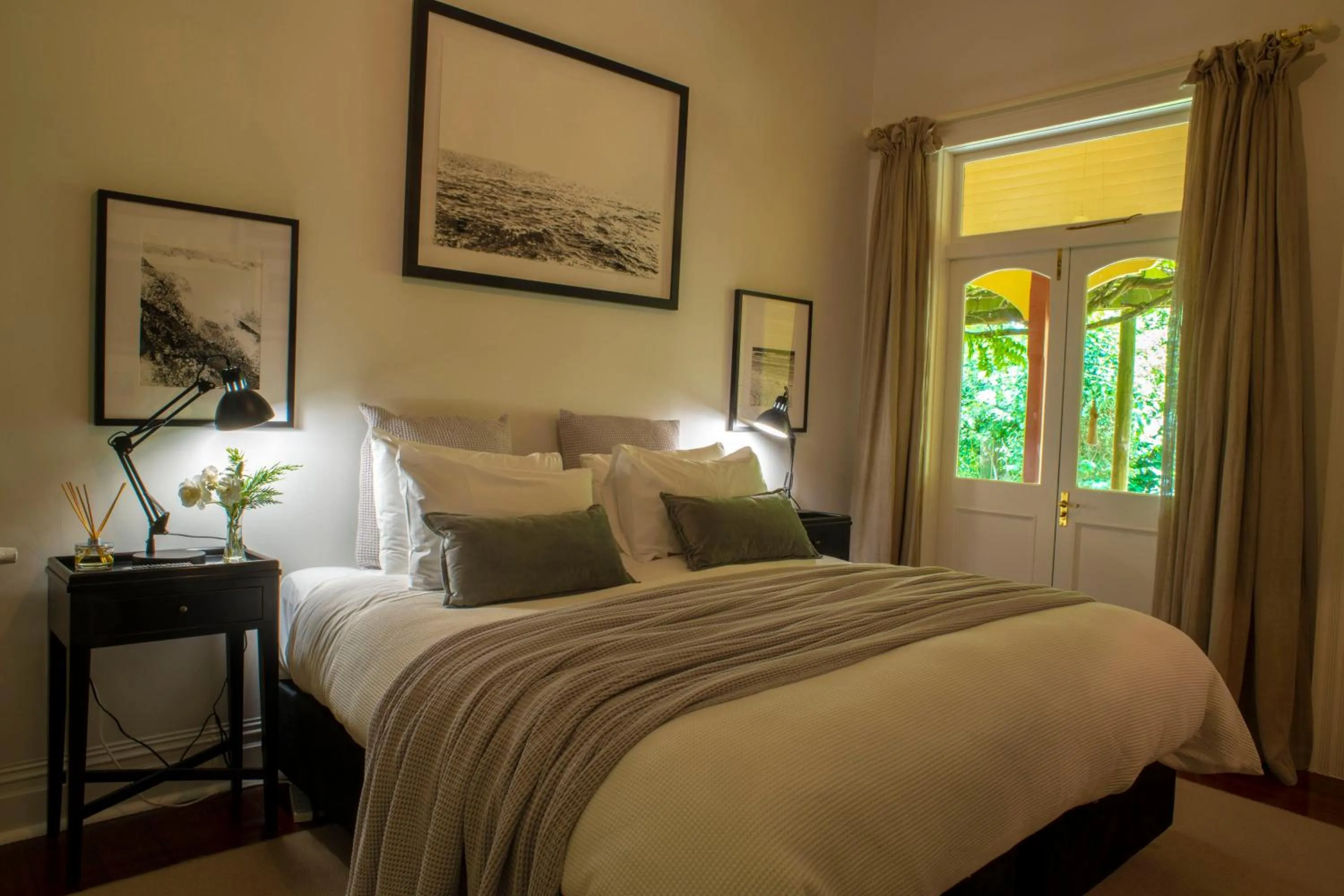 Bed in Hawthorne House