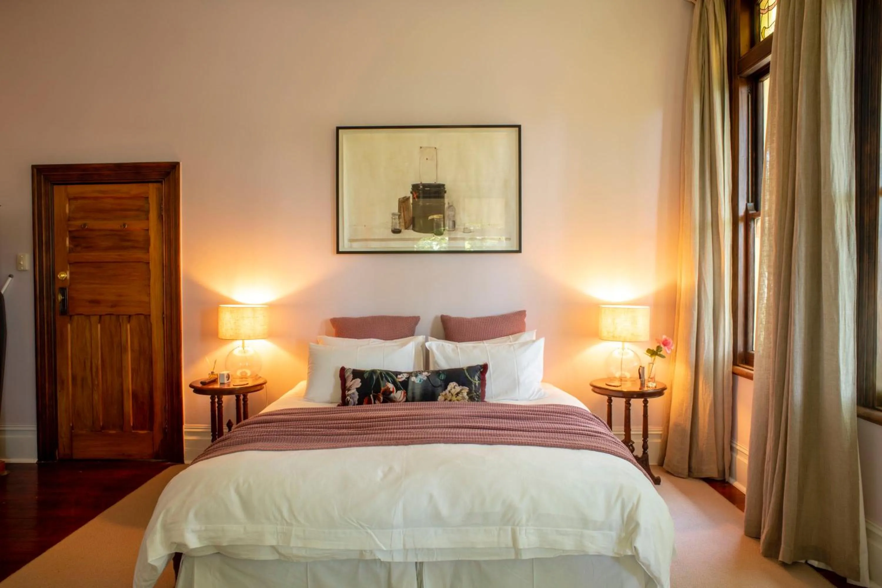 Bed in Hawthorne House