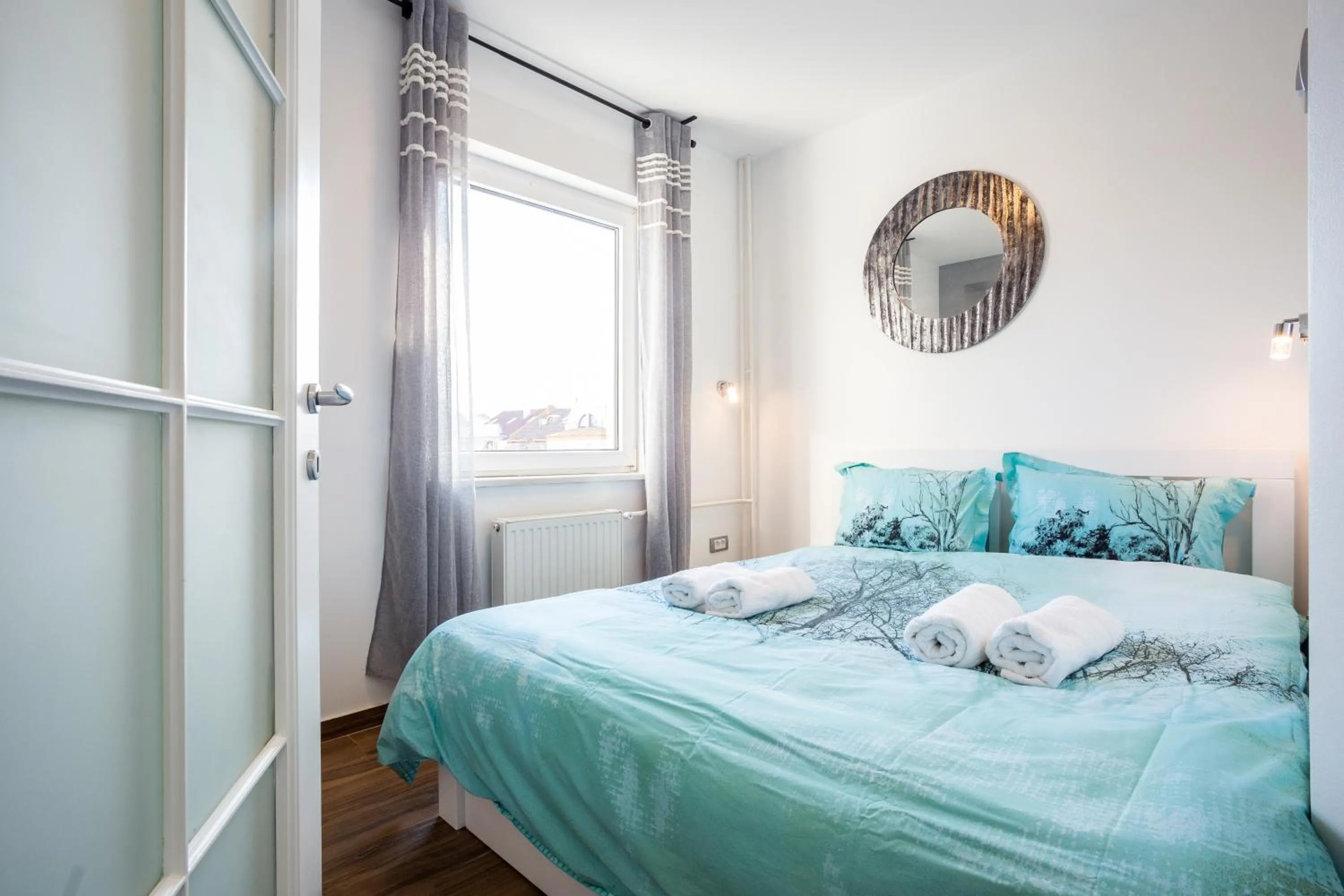 Bed in Apartment Eugen II