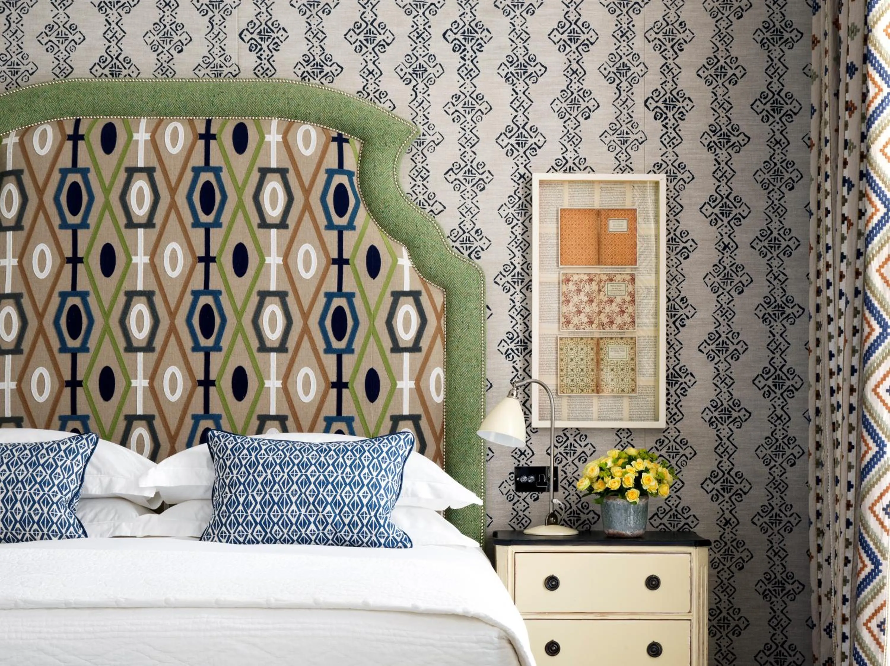 Bed in Haymarket Hotel, Firmdale Hotels