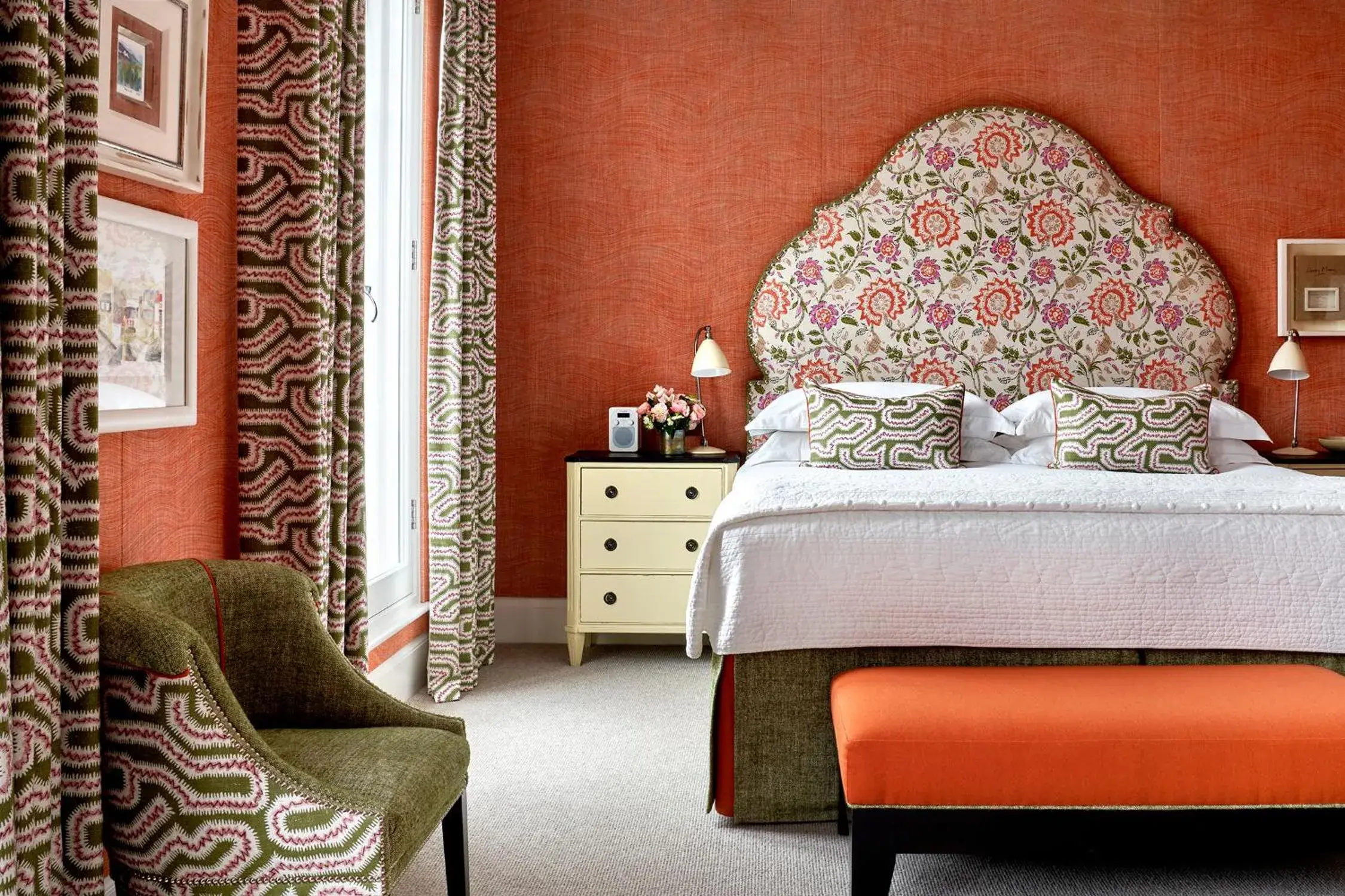 Luxury Junior Suite in Haymarket Hotel, Firmdale Hotels Luxury Junior Suite in Haymarket Hotel, Firmdale Hotels