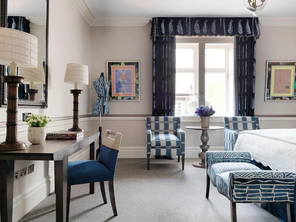 Bedroom in Covent Garden Hotel, Firmdale Hotels