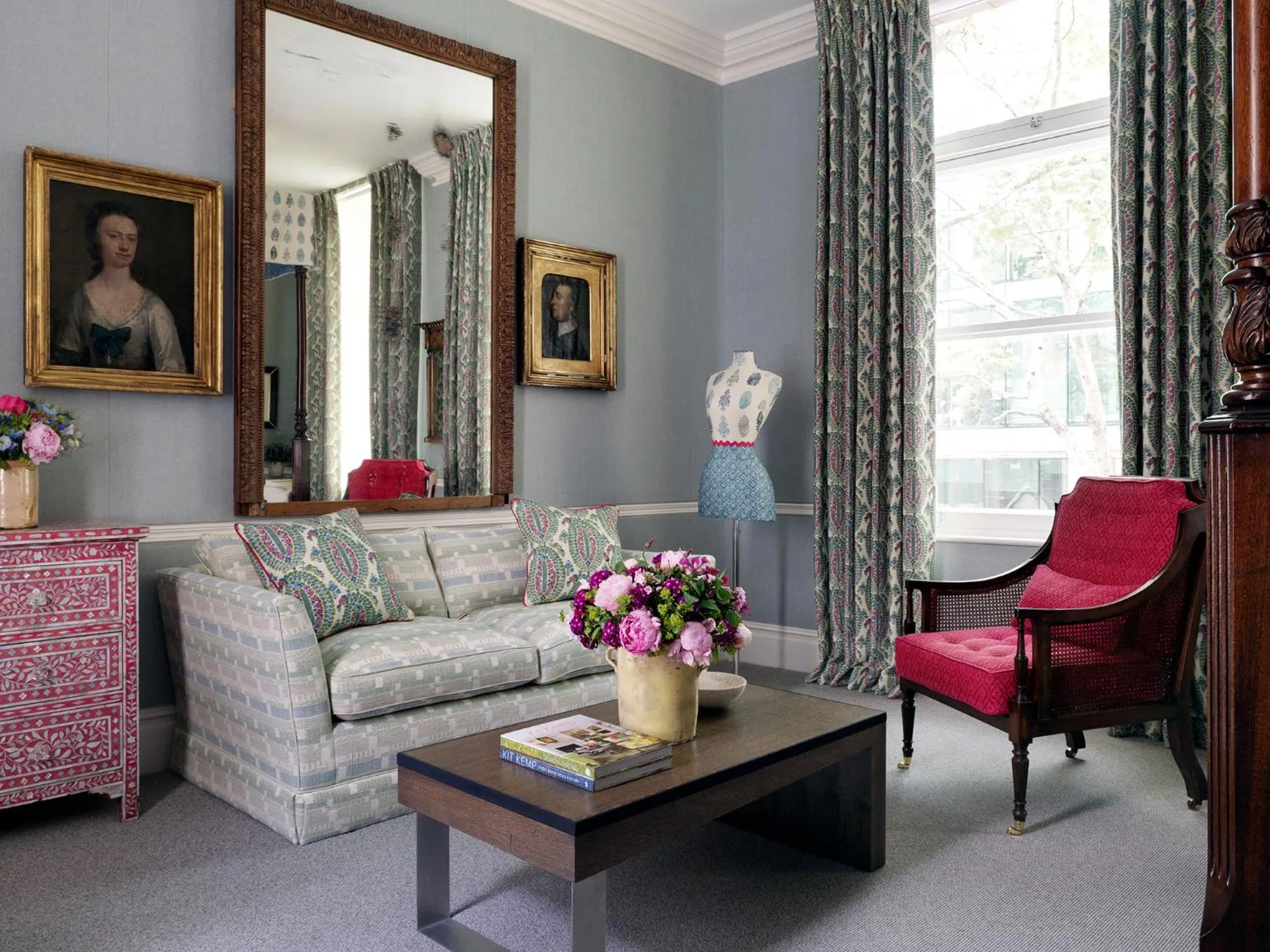 Bedroom in Covent Garden Hotel, Firmdale Hotels