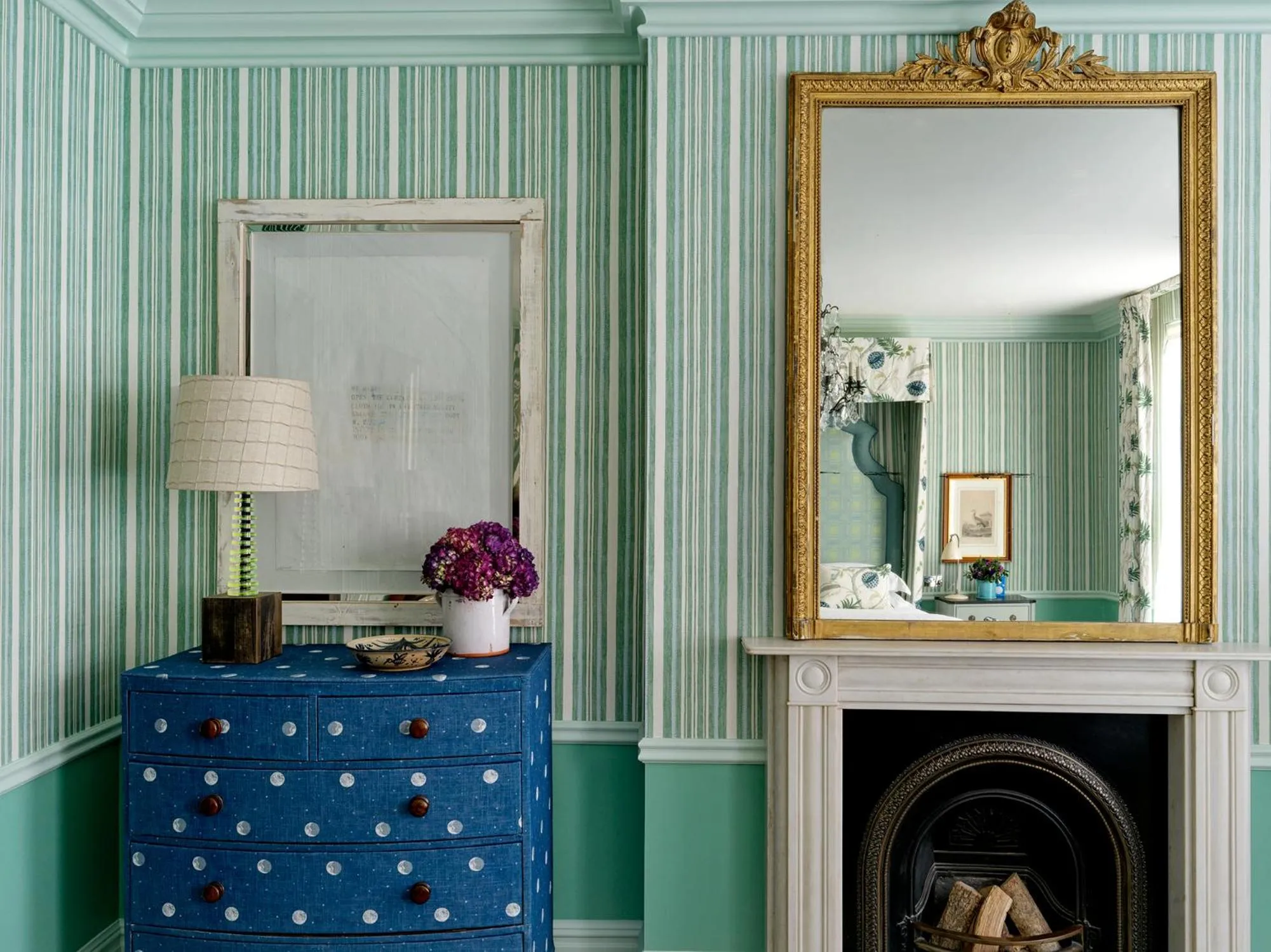 Decorative detail in Covent Garden Hotel, Firmdale Hotels