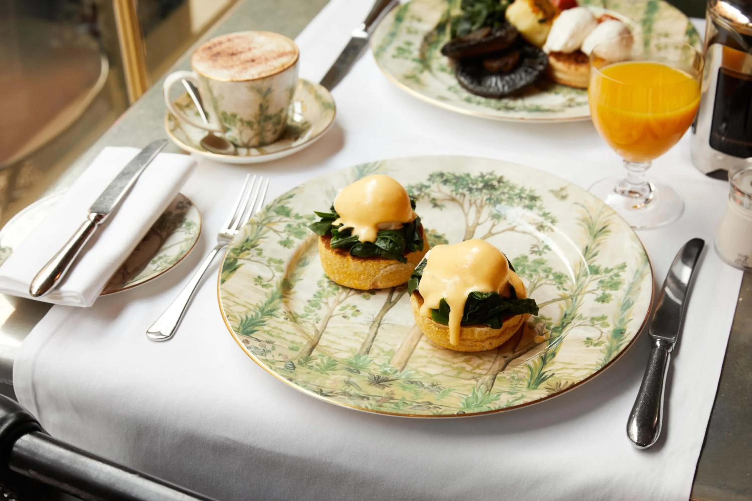 Breakfast in Covent Garden Hotel, Firmdale Hotels