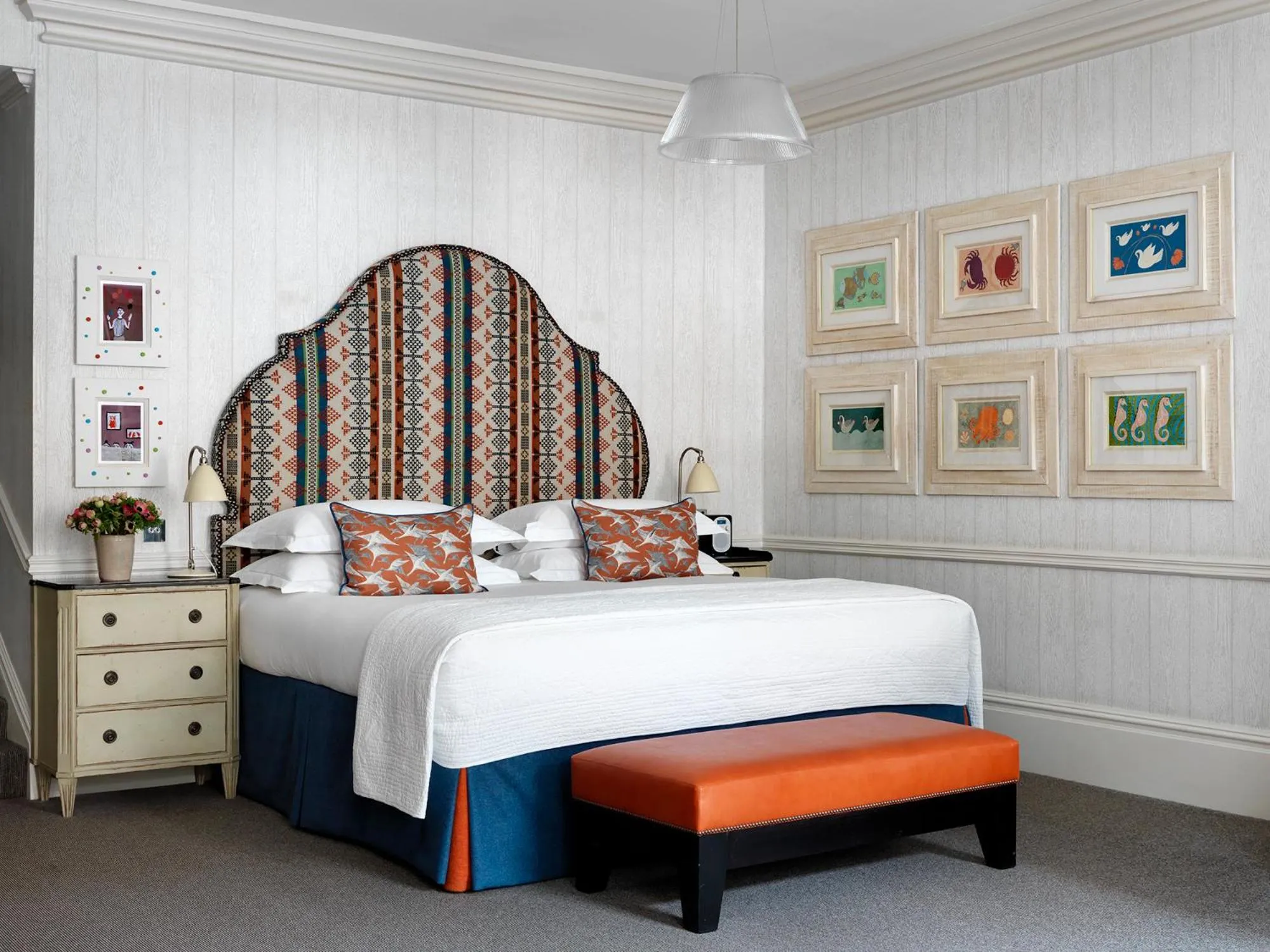 Photo of the whole room, Bed in Covent Garden Hotel, Firmdale Hotels