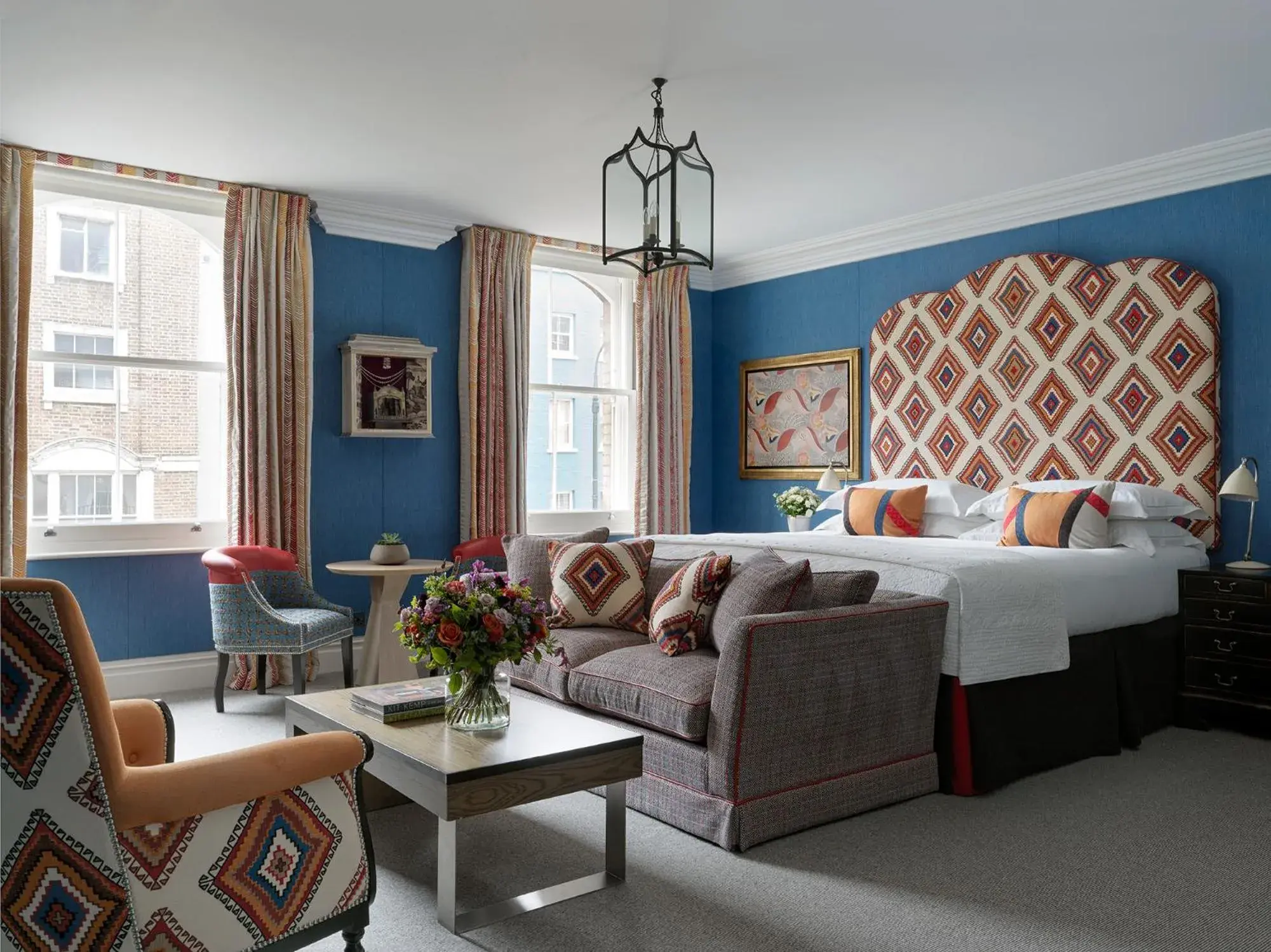 Deluxe Junior Suite in Charlotte Street Hotel, Firmdale Hotels Deluxe Junior Suite in Charlotte Street Hotel, Firmdale Hotels