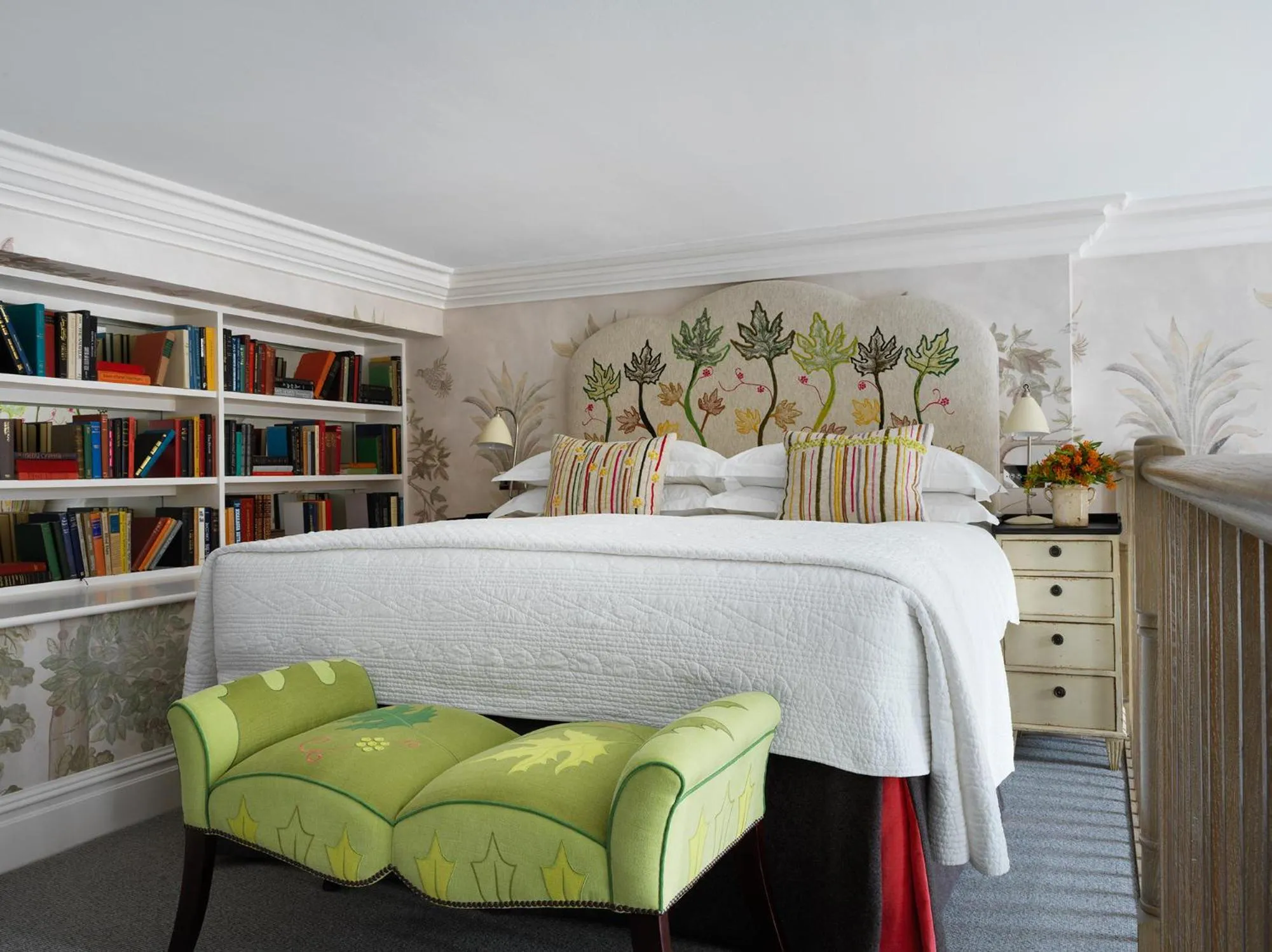 Bed in Charlotte Street Hotel, Firmdale Hotels