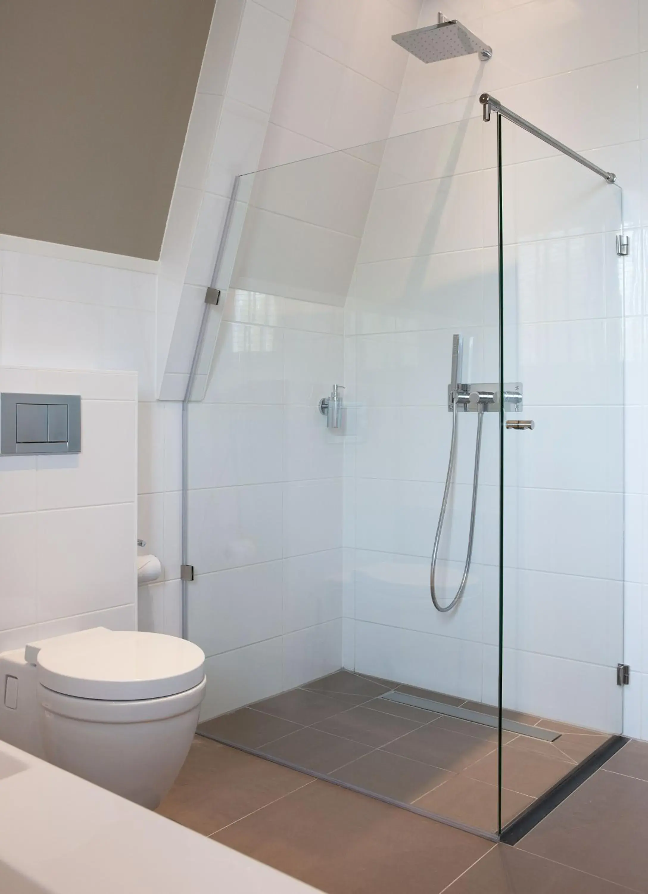 Bathroom in Fletcher Hotel-Restaurant Duinzicht Bathroom in Fletcher Hotel-Restaurant Duinzicht