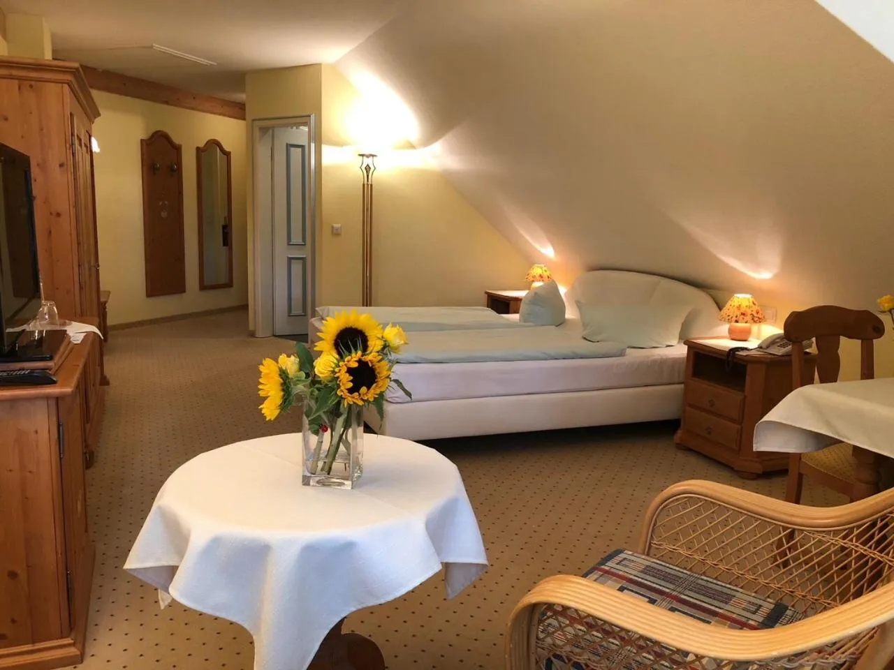 Photo of the whole room, Bed in Hotel Residenz Rennhack