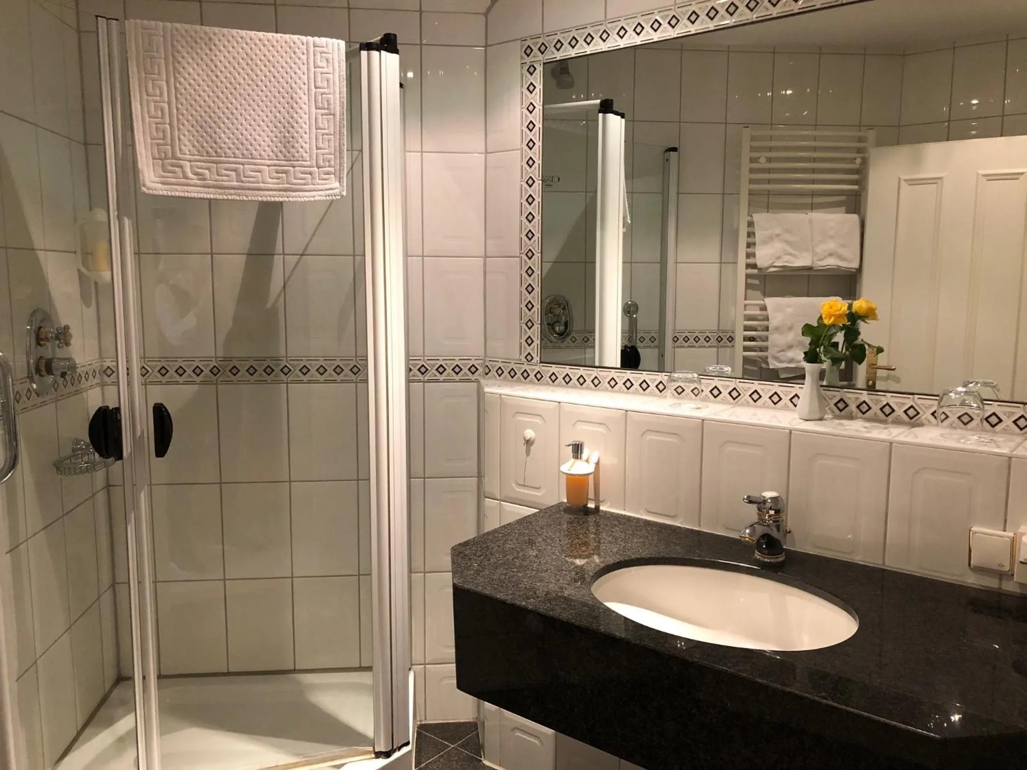 Shower in Hotel Residenz Rennhack