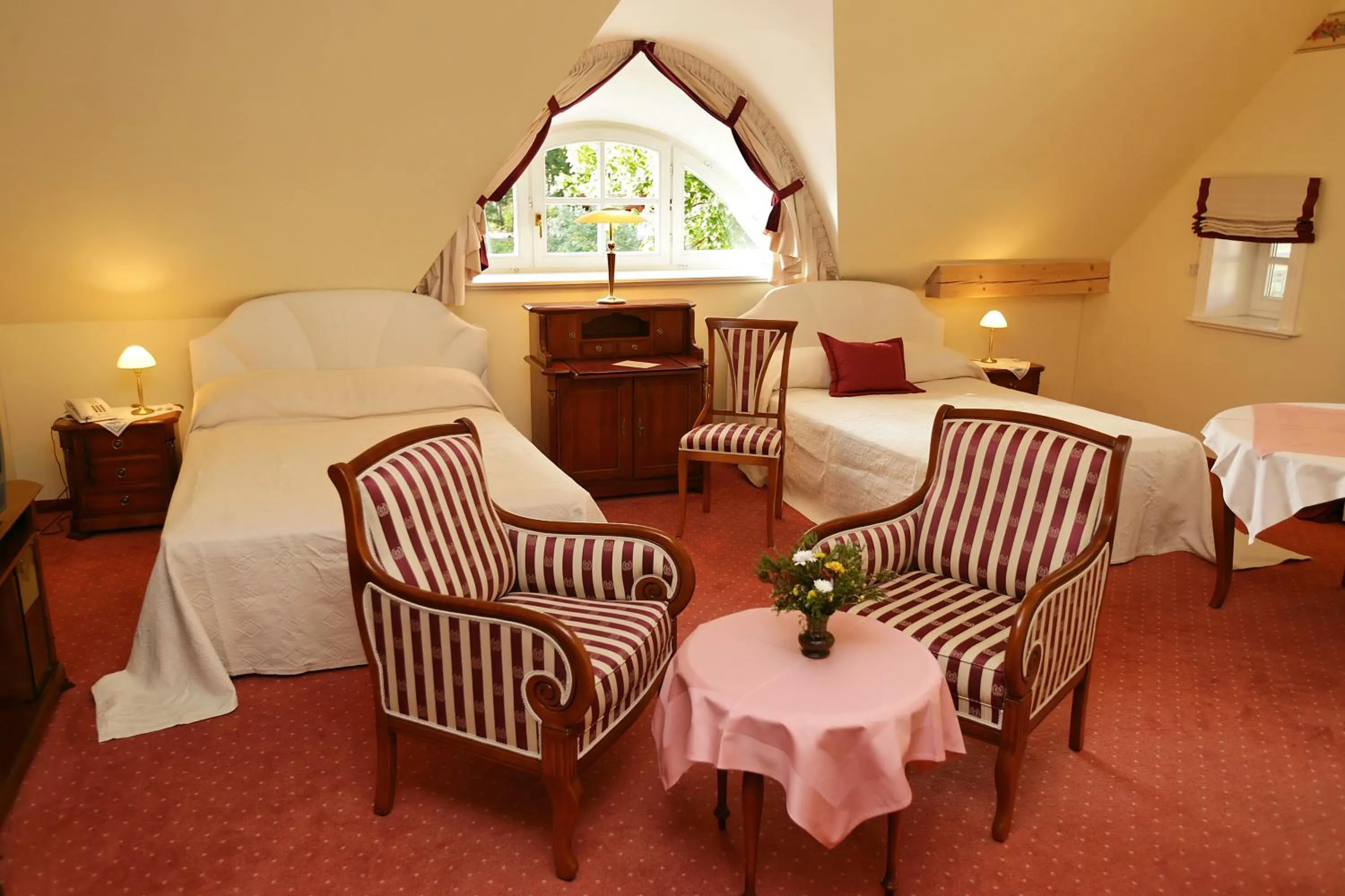 Bed in Hotel Residenz Rennhack