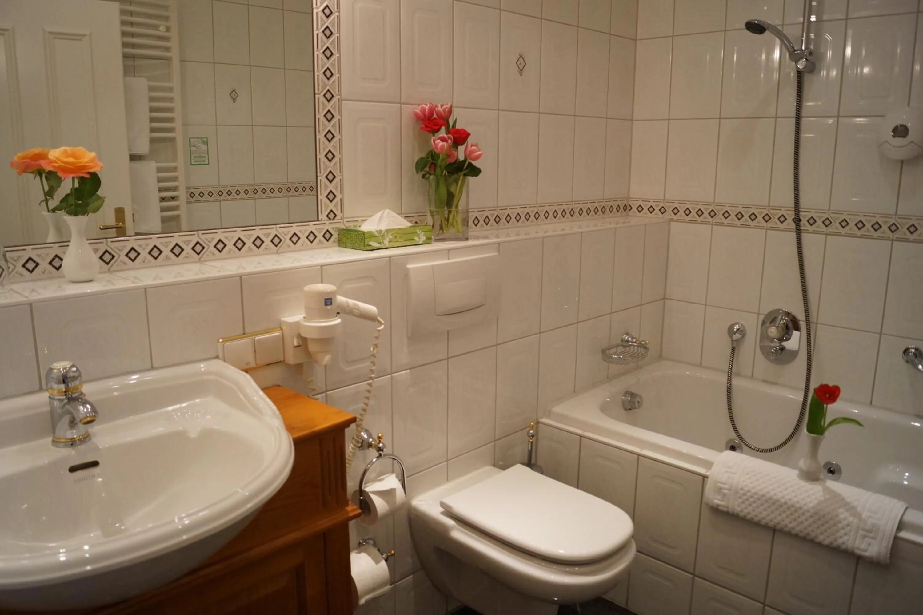 Toilet in Hotel Residenz Rennhack