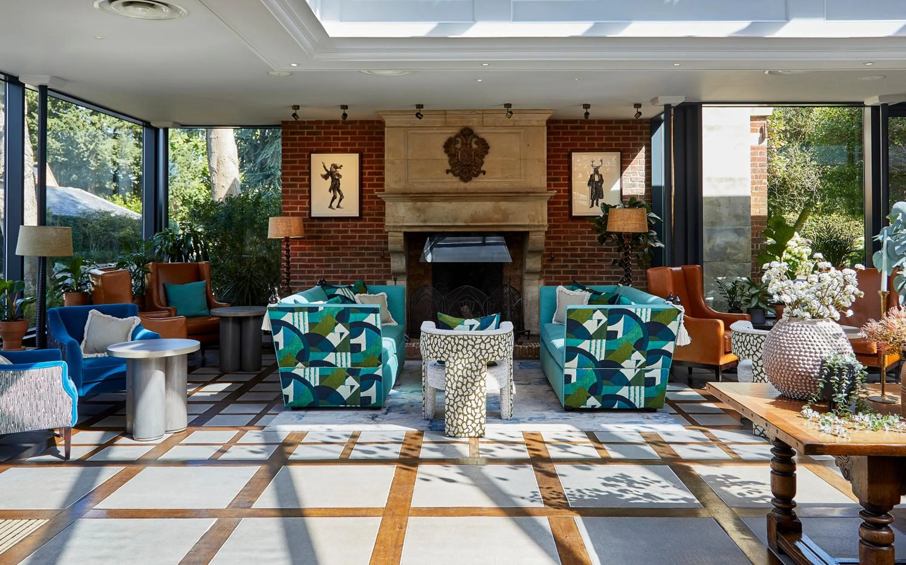 Lobby or reception in Sopwell House Hotel