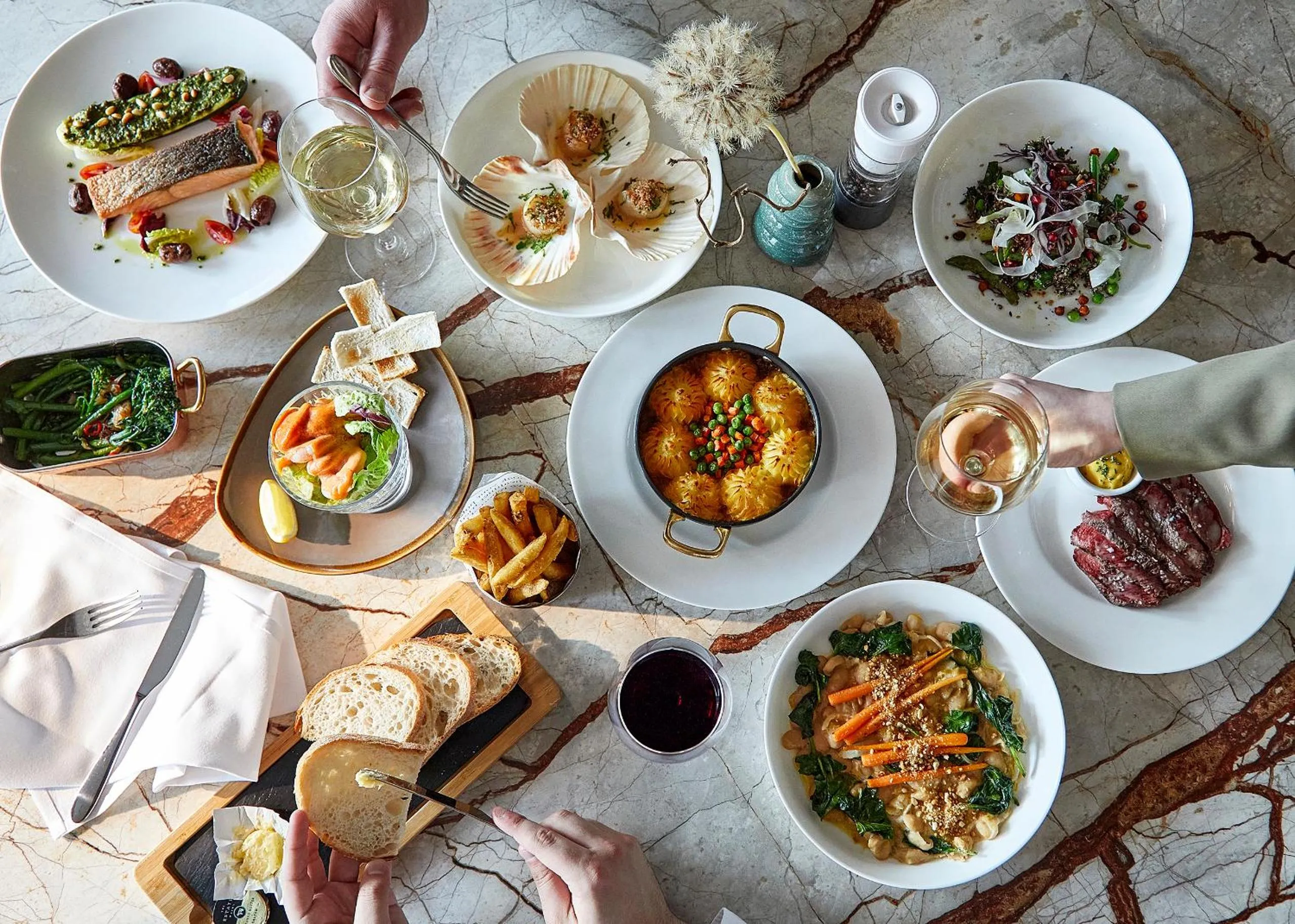 Restaurant/places to eat in Sopwell House Hotel