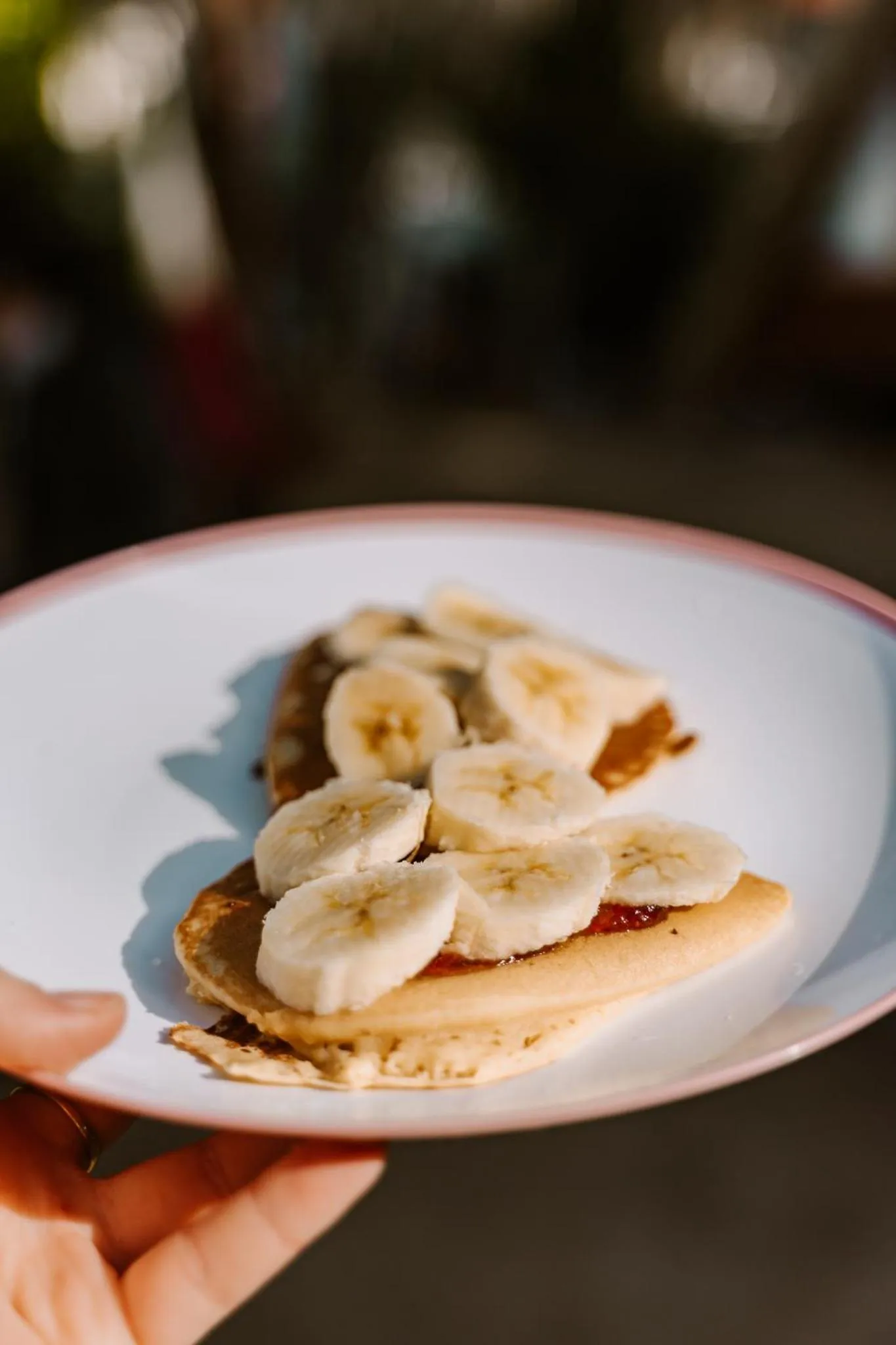 Breakfast in Mapache Hostel
