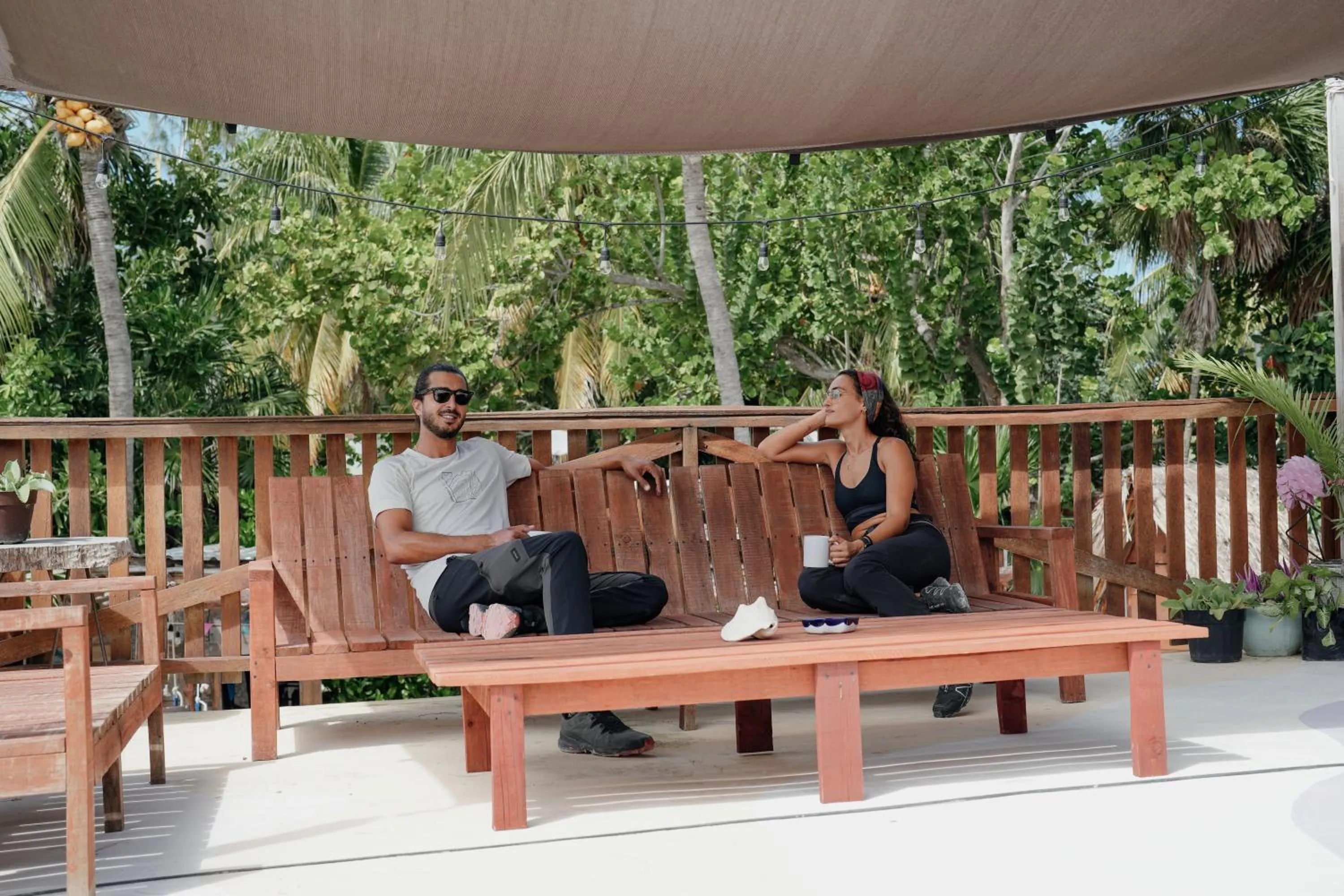 Lounge or bar in Mapache Hostel