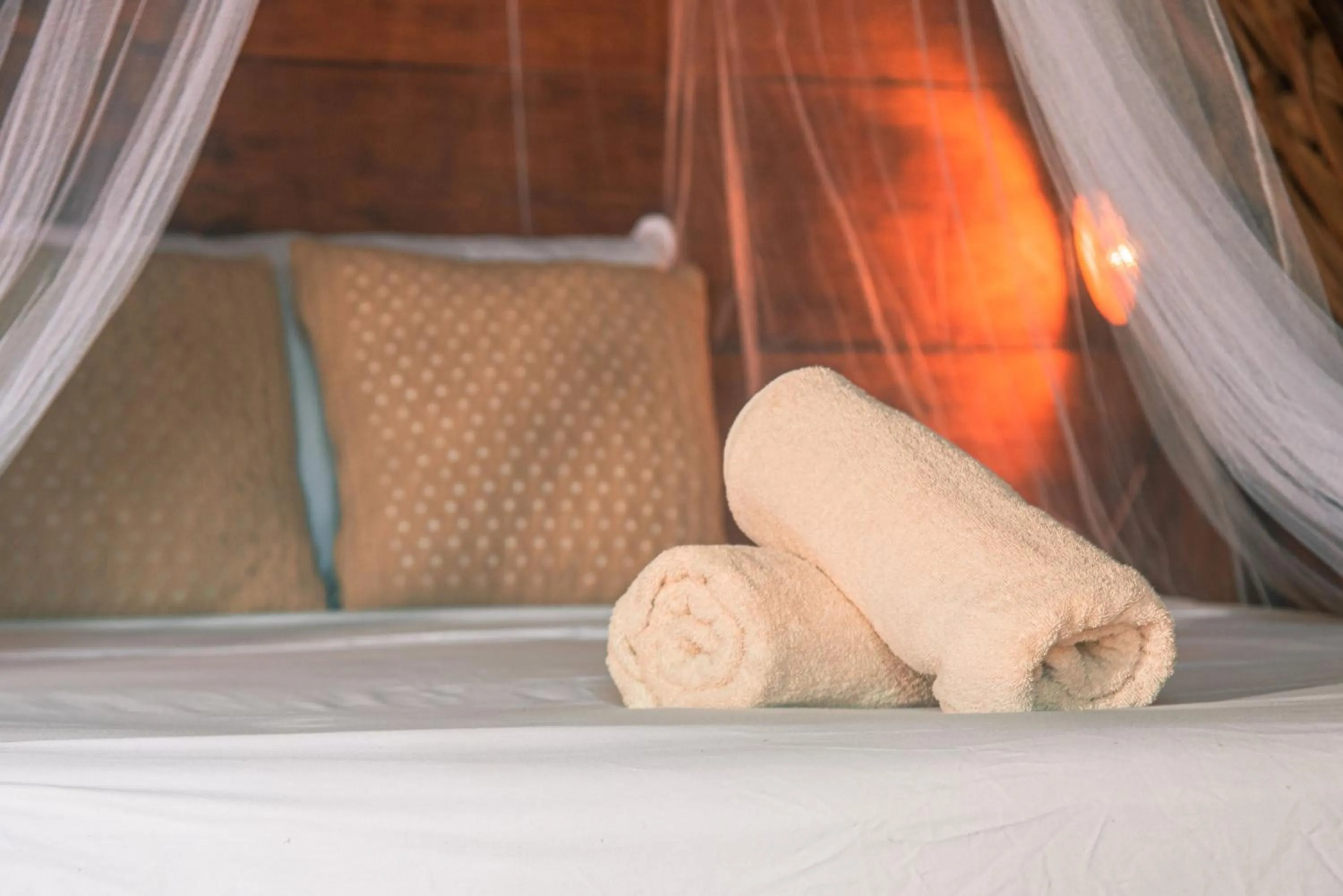 towels in Mapache Hostel