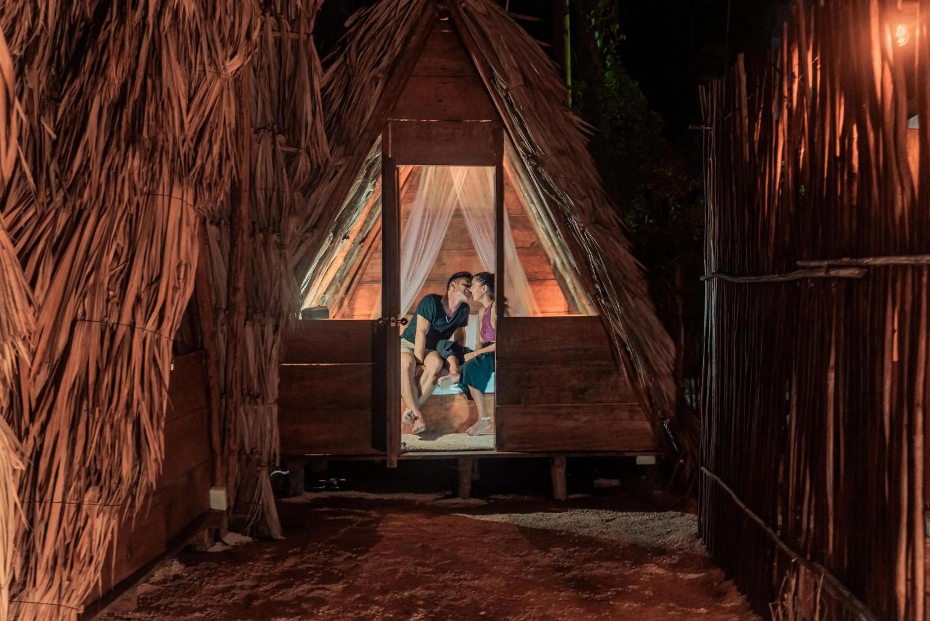 Night in Mapache Hostel