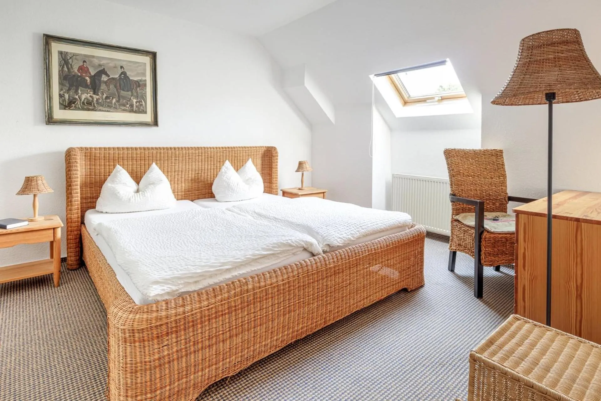 Photo of the whole room, Bed in Schloß Destille