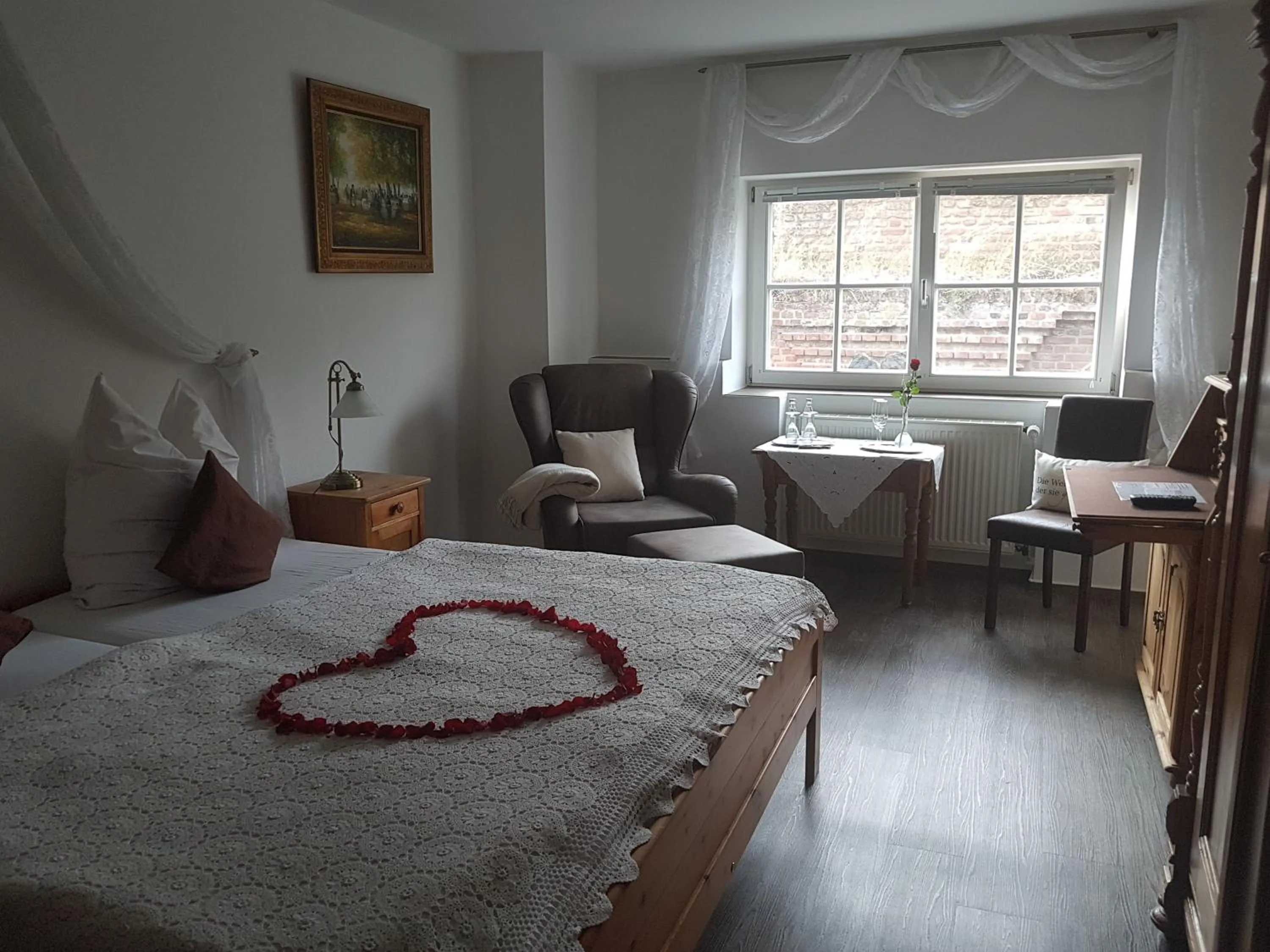 Photo of the whole room, Bed in Schloß Destille