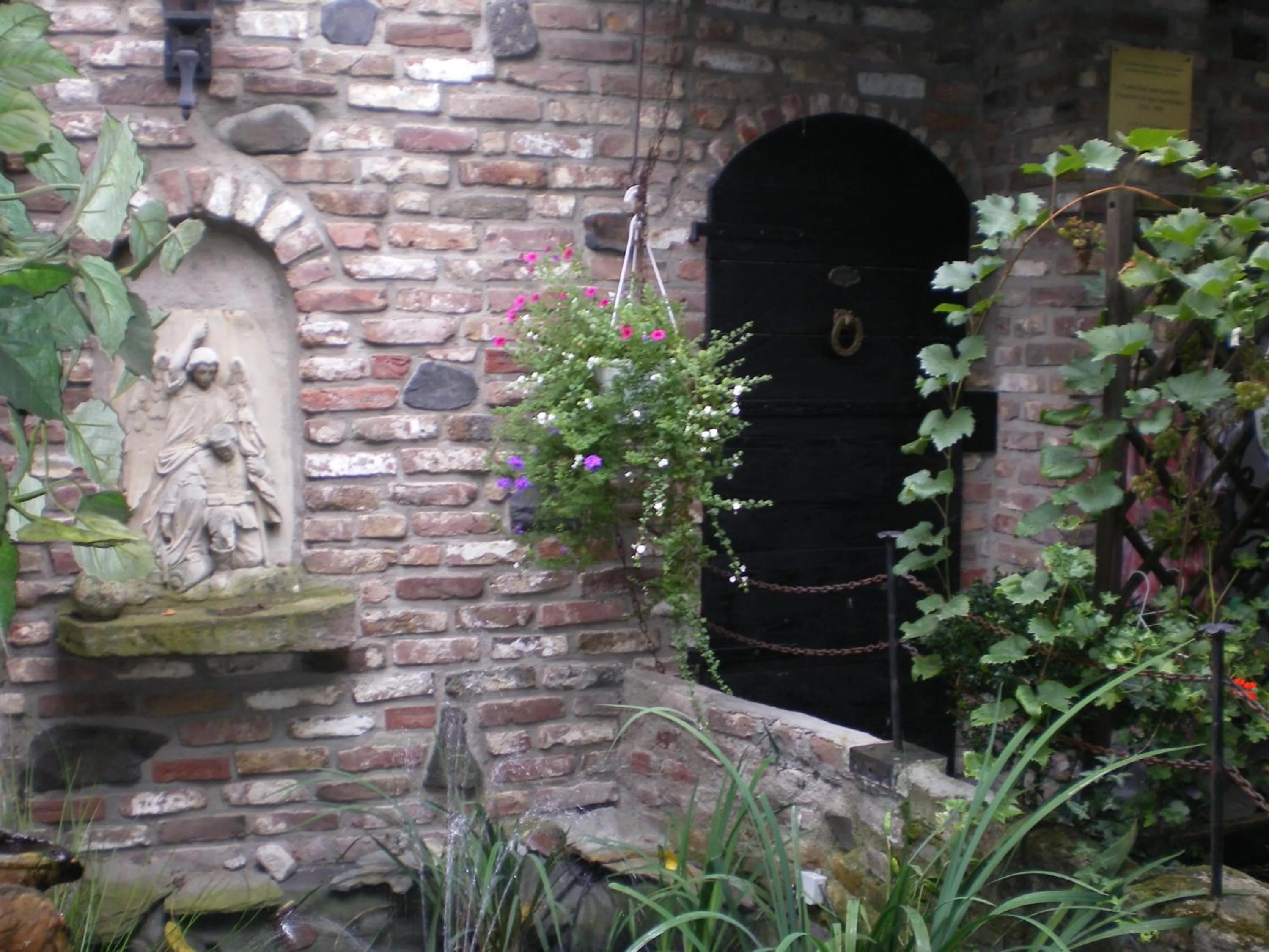 Patio in Schloß Destille