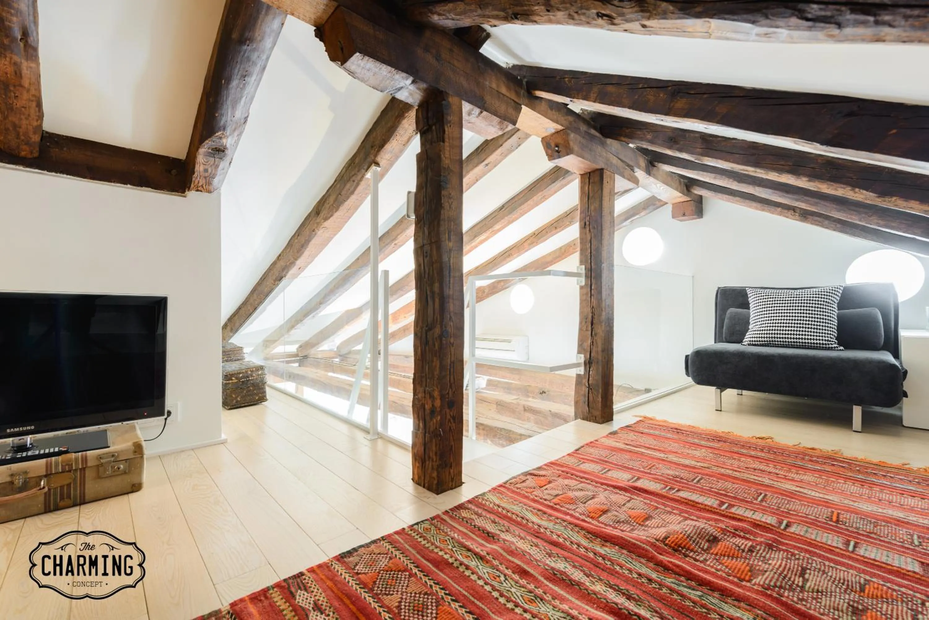 Living room in Charming Reina Sofía