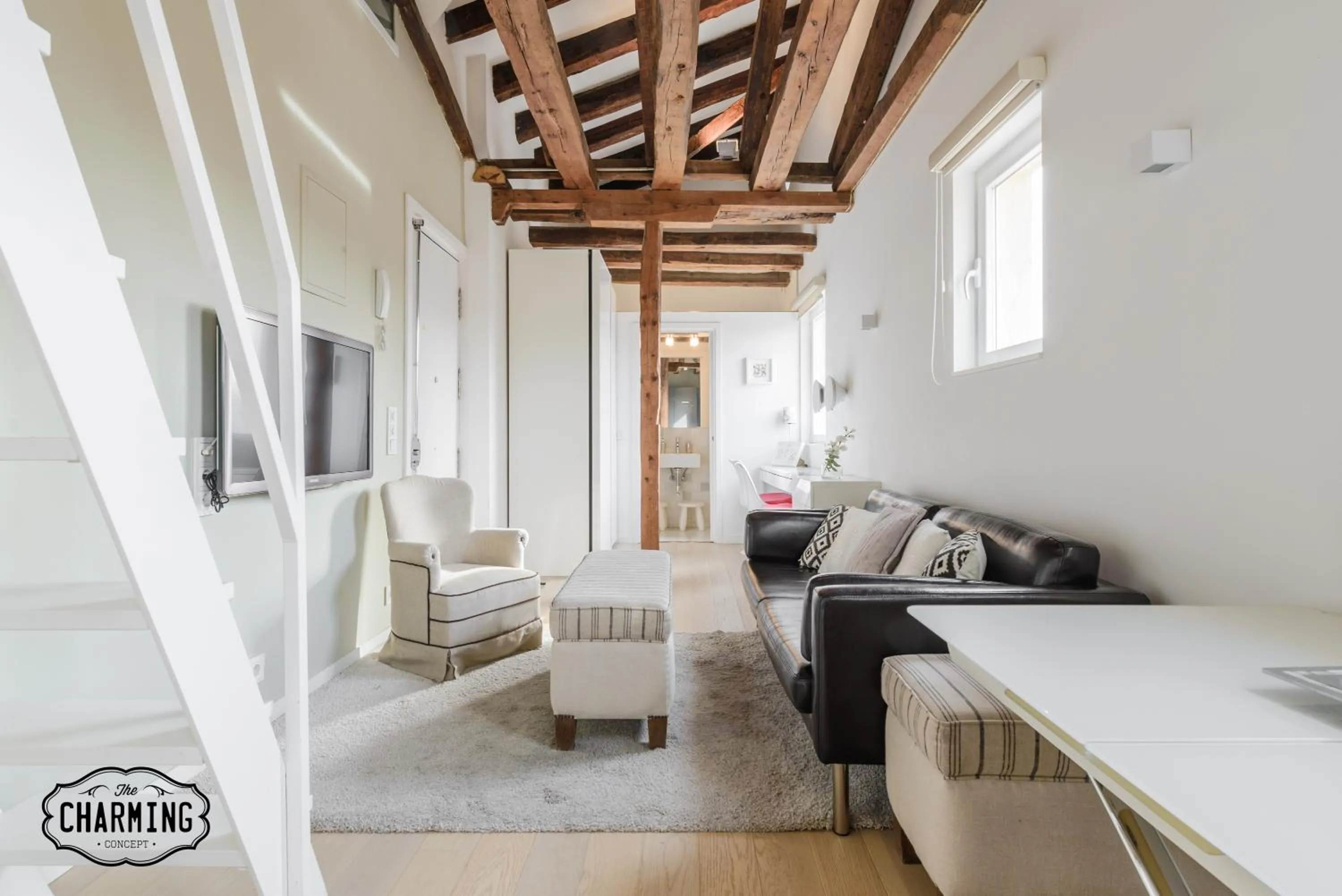 Living room in Charming Reina Sofía