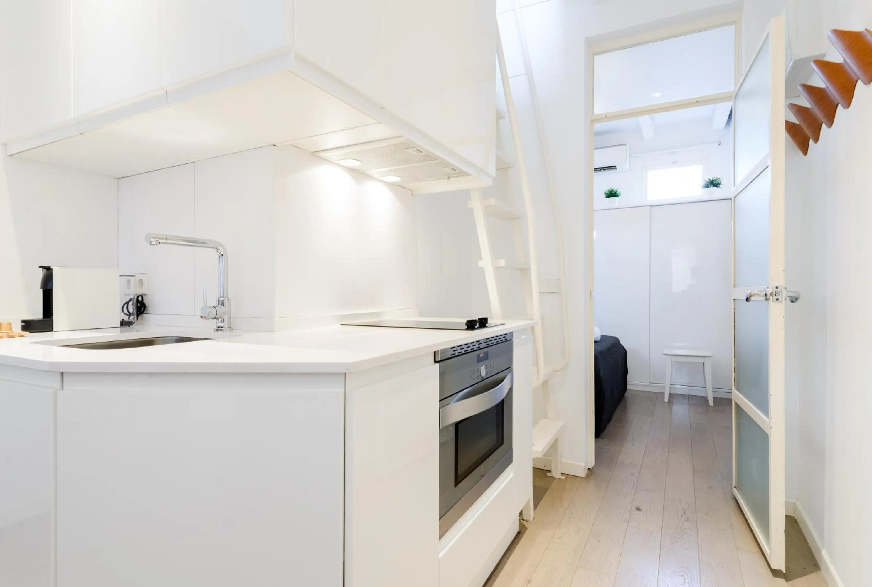 Kitchen or kitchenette in Charming Reina Sofía