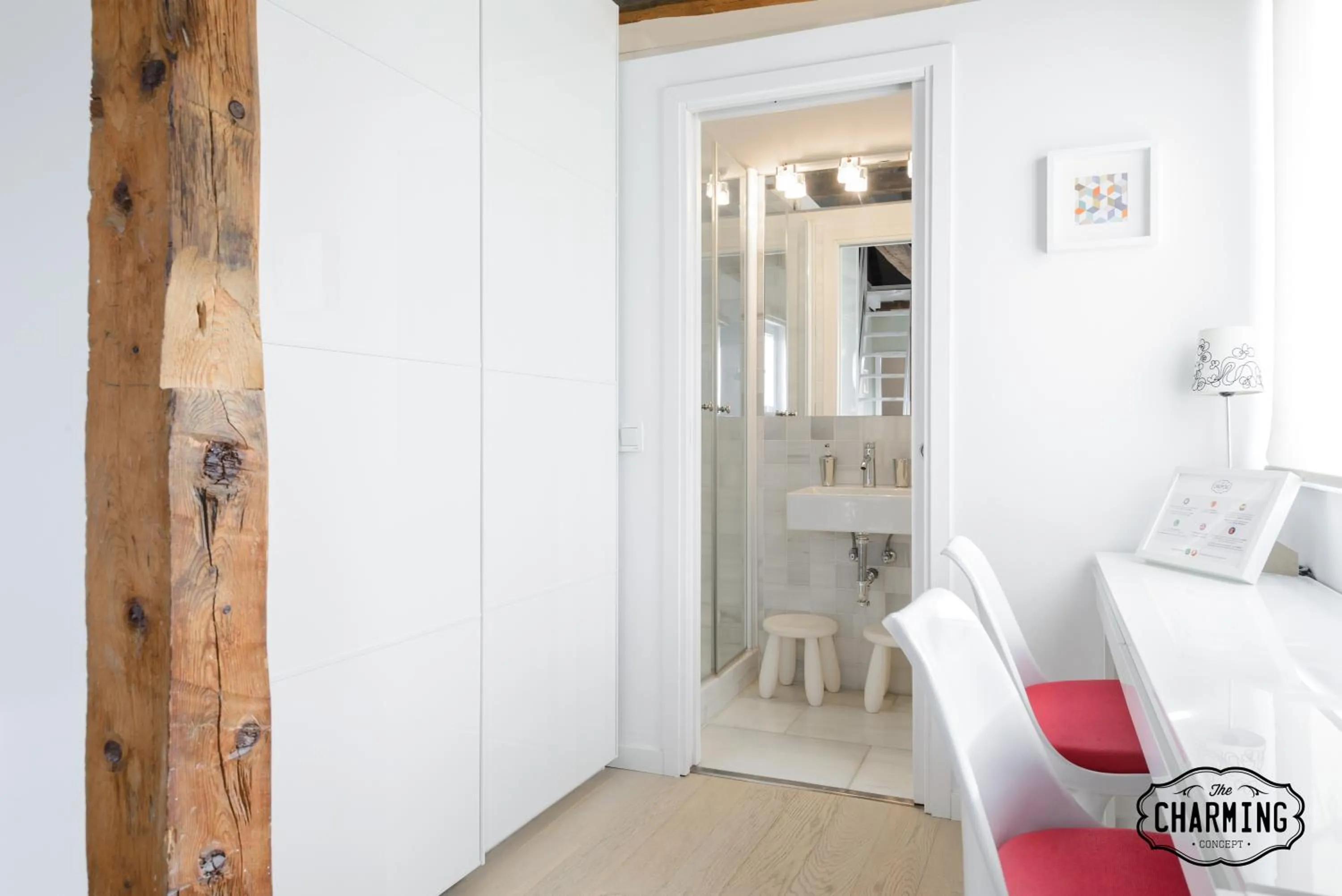 Seating area in Charming Reina Sofía