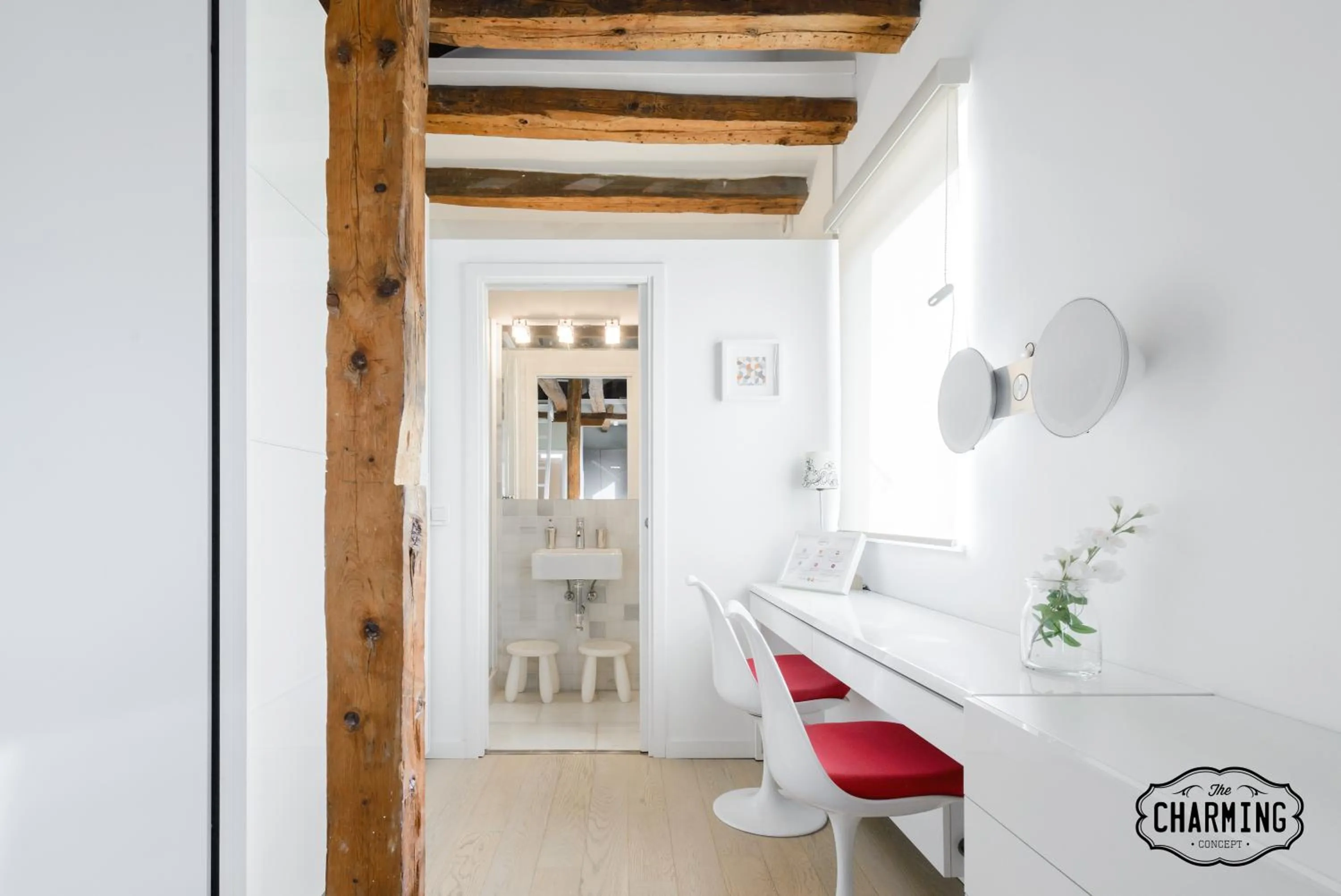 Seating area in Charming Reina Sofía