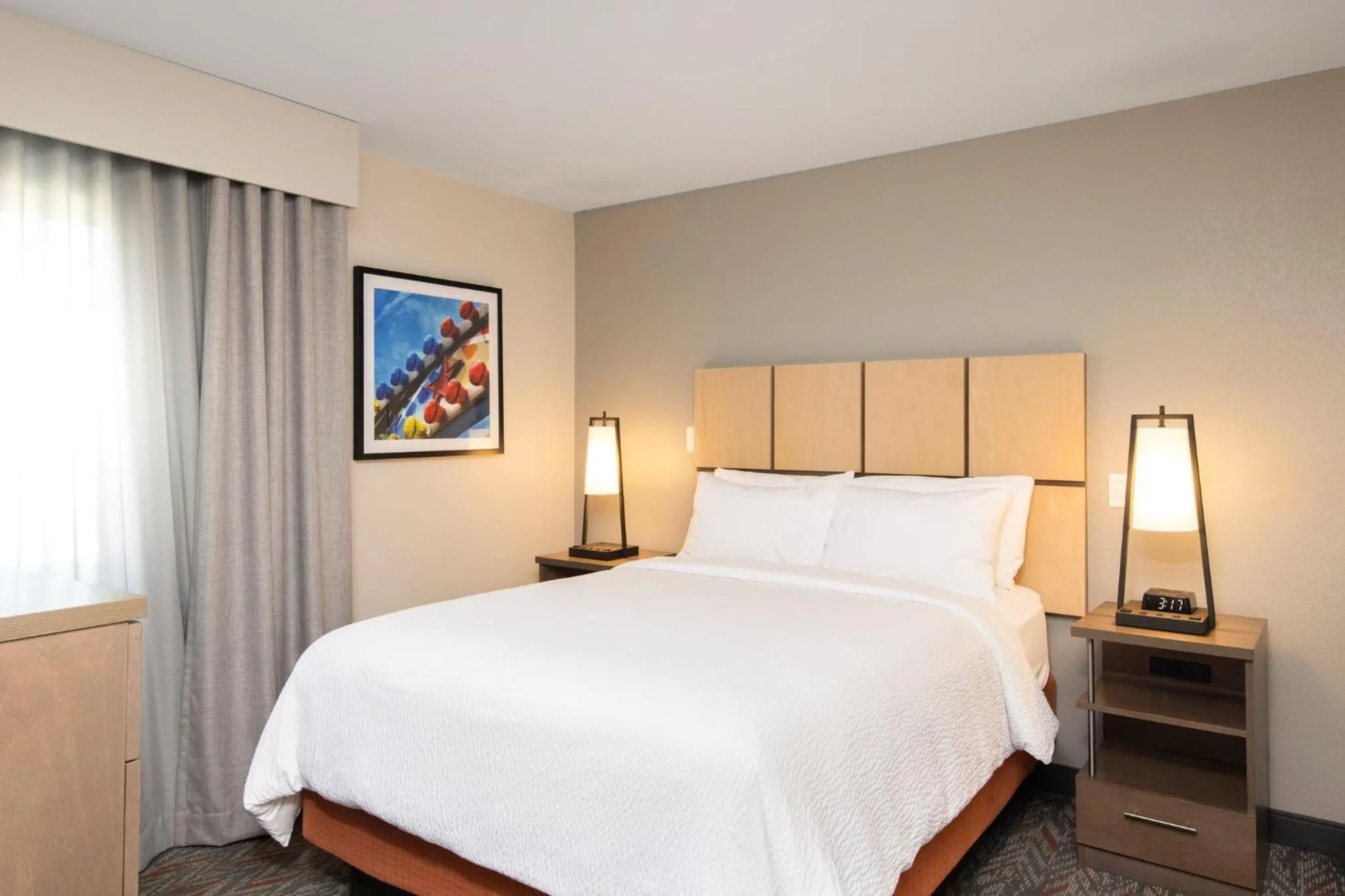 Photo of the whole room, Bed in Candlewood Suites Anaheim - Resort Area by IHG