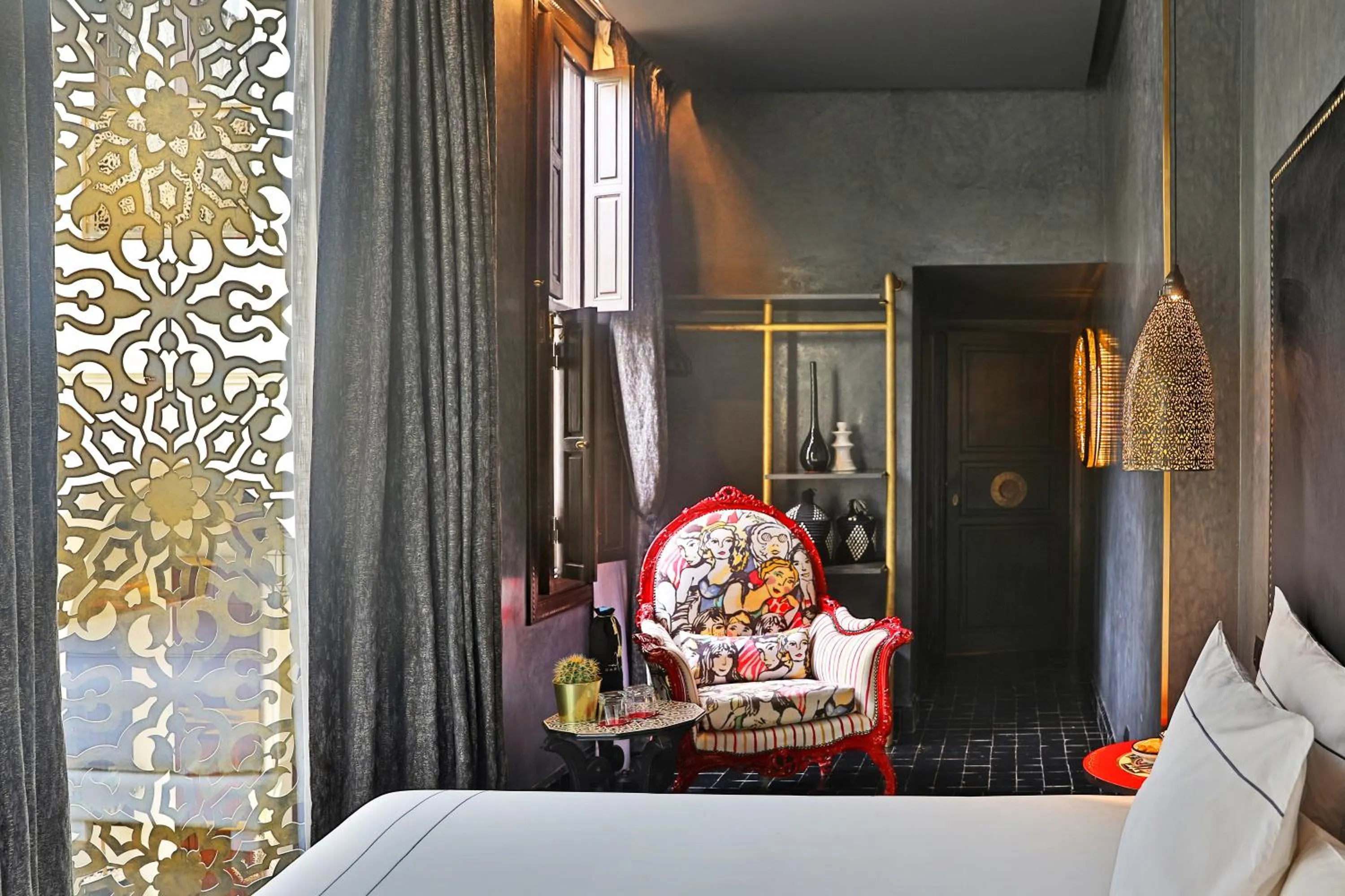 View (from property/room), Bed in Dar Kandi